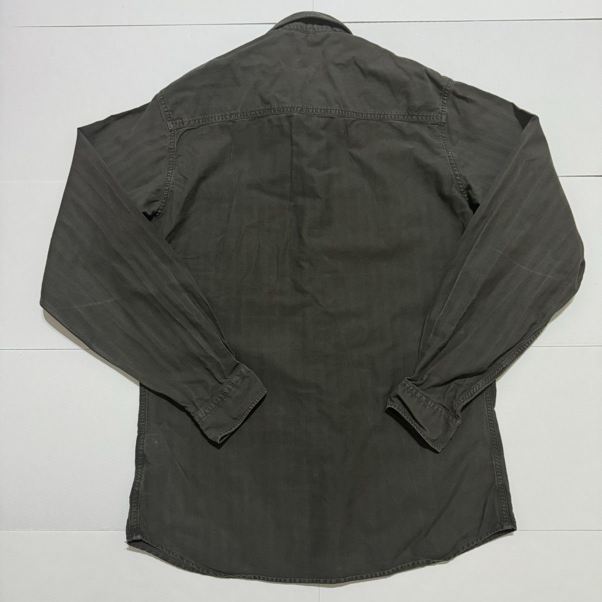 Marlboro Classics × Vintage Marlboro Classics Men’s Denim Shirt Brown Regular Fit Size US M / EU 48-50 / 2 - 5 Thumbnail