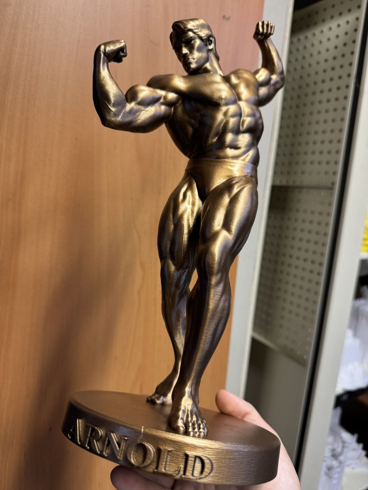 Other Gym statue Arnold Schwarzenegger 37cm Size ONE SIZE - 5 Thumbnail