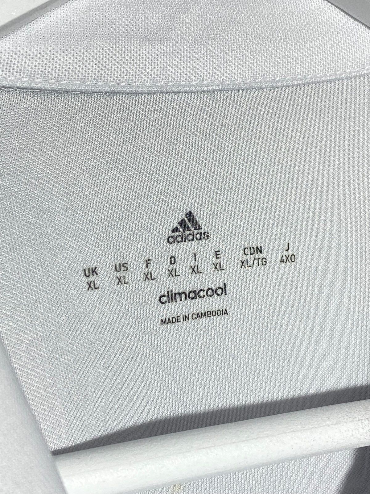 Other 🔥 REAL MADRID ADIDAS JERSEY 2015 HOME KIT VINTAGE ICONIC Size US XL / EU 56 / 4 - 16 Thumbnail