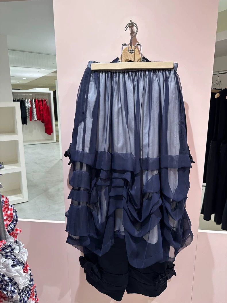 Comme des Garcons Comme Des Garcons size M Irregular half skirt Size 25" / US 0 / IT 36 - 1 Thumbnail