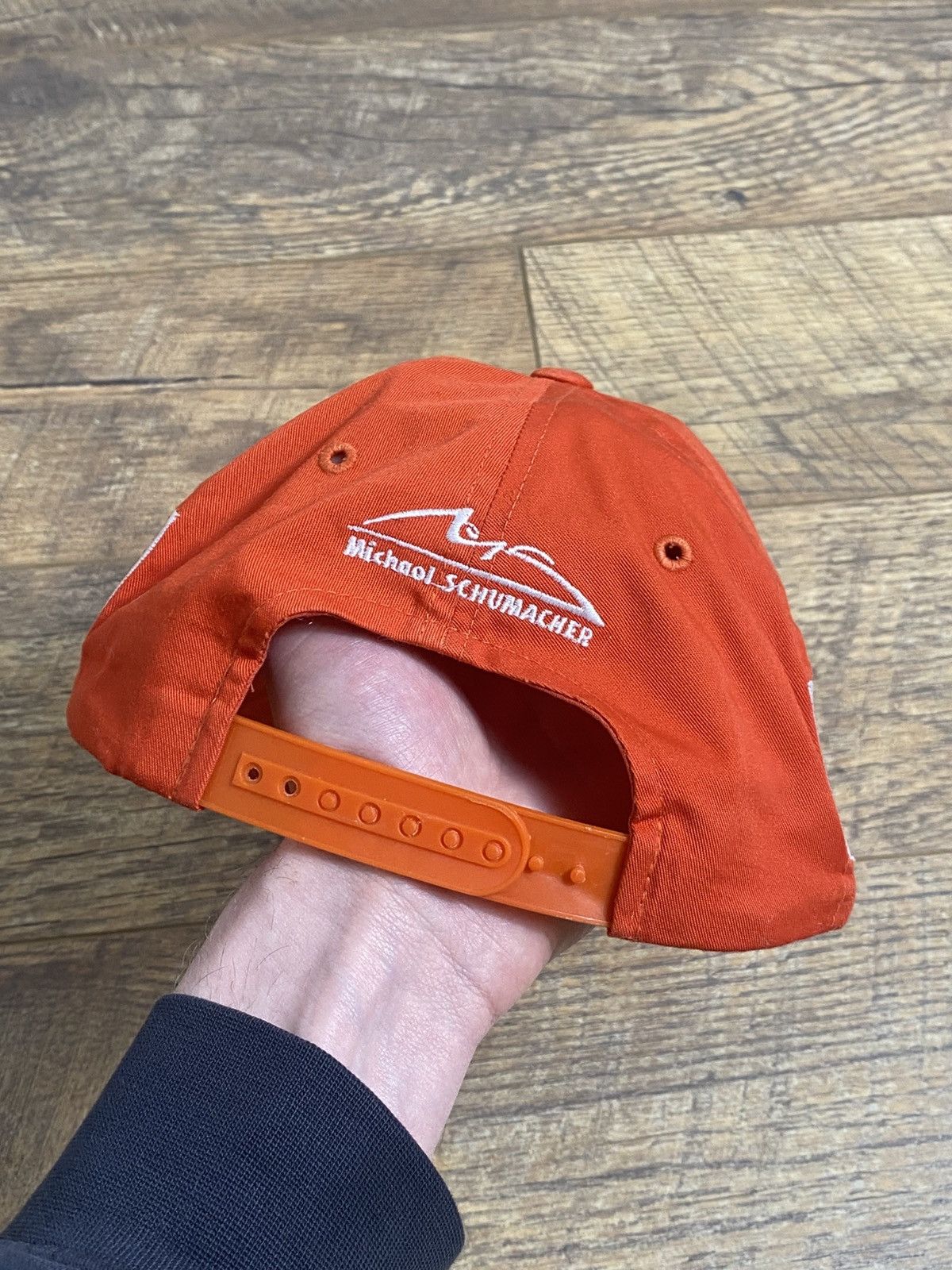 Ferrari Michael Schumacher Ferrari Vintage F1 Promo Cap Rare Retro Size ONE SIZE - 8 Thumbnail