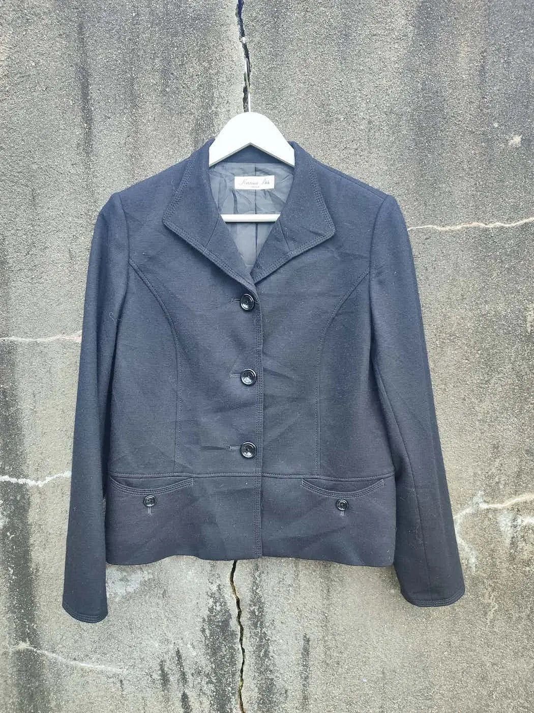 Japanese Brand Vintage Kansai Bis Nuova Tailored Wool-Blend Blazer Size M / US 6-8 / IT 42-44 - 1 Thumbnail