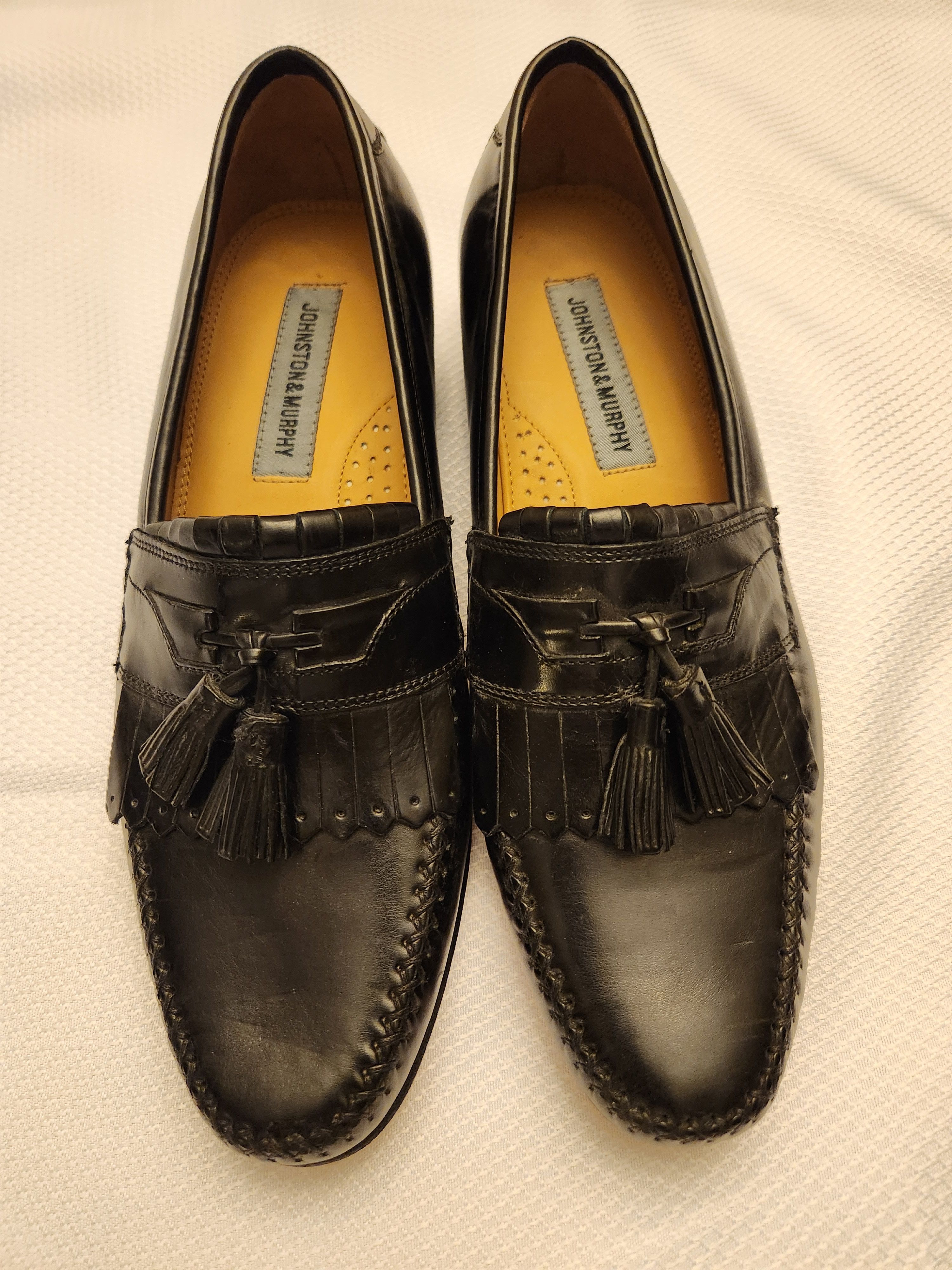 Johnston & Murphy NWOB 100% Leather Men's Tasseled Loafers Size US 9 / EU 42 - 1 Thumbnail