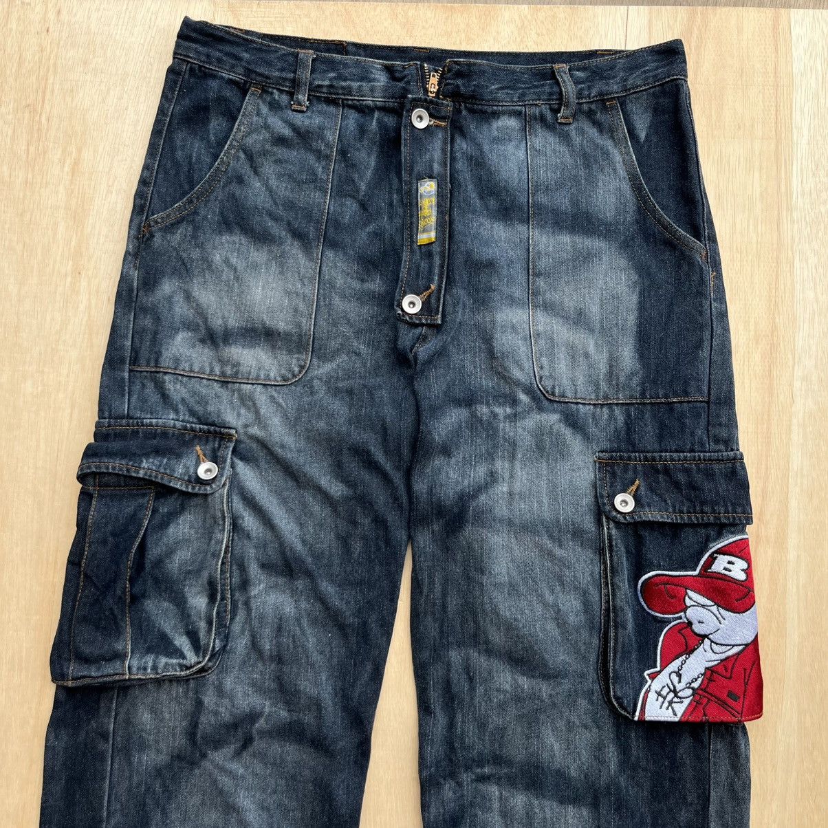 Other HARDKNOOKS CARGO HIPHOP LOOSE PANTS CDG JPG Size US 34 / EU 50 - 2 Thumbnail