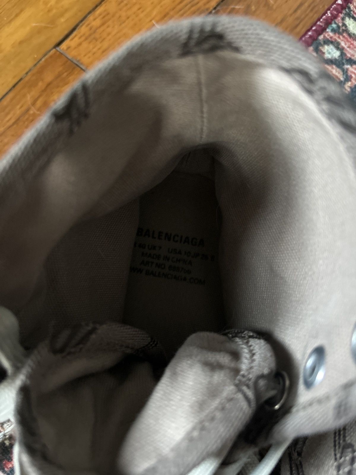 Balenciaga Balenciaga Paris Sneaker Size US 9 / EU 42 - 3 Thumbnail