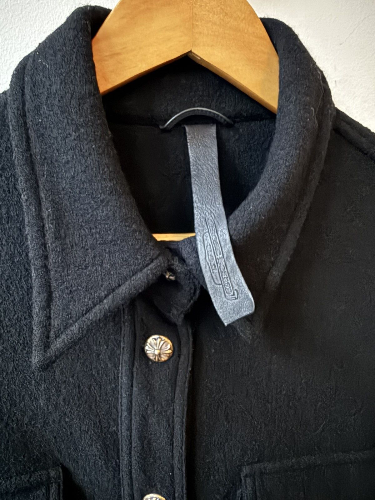 Chrome Hearts Chrome Hearts 2025 Wool Cropped Jacket Size US S / EU 44-46 / 1 - 4 Thumbnail