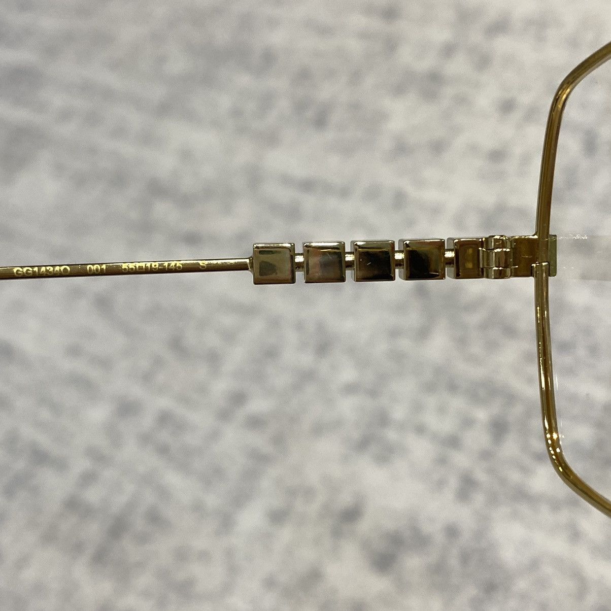 Gucci GUCCI GG1434O 001 Sunglasses GOLD Size ONE SIZE - 12 Thumbnail