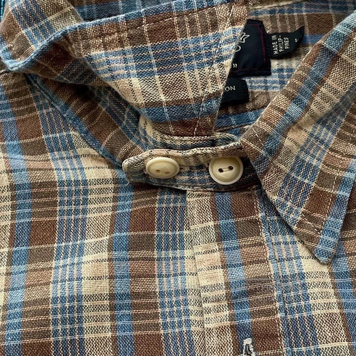 RRL Ralph Lauren vintage rrl plaid work shirt from 1920s. Size US L / EU 52-54 / 3 - 8 Thumbnail