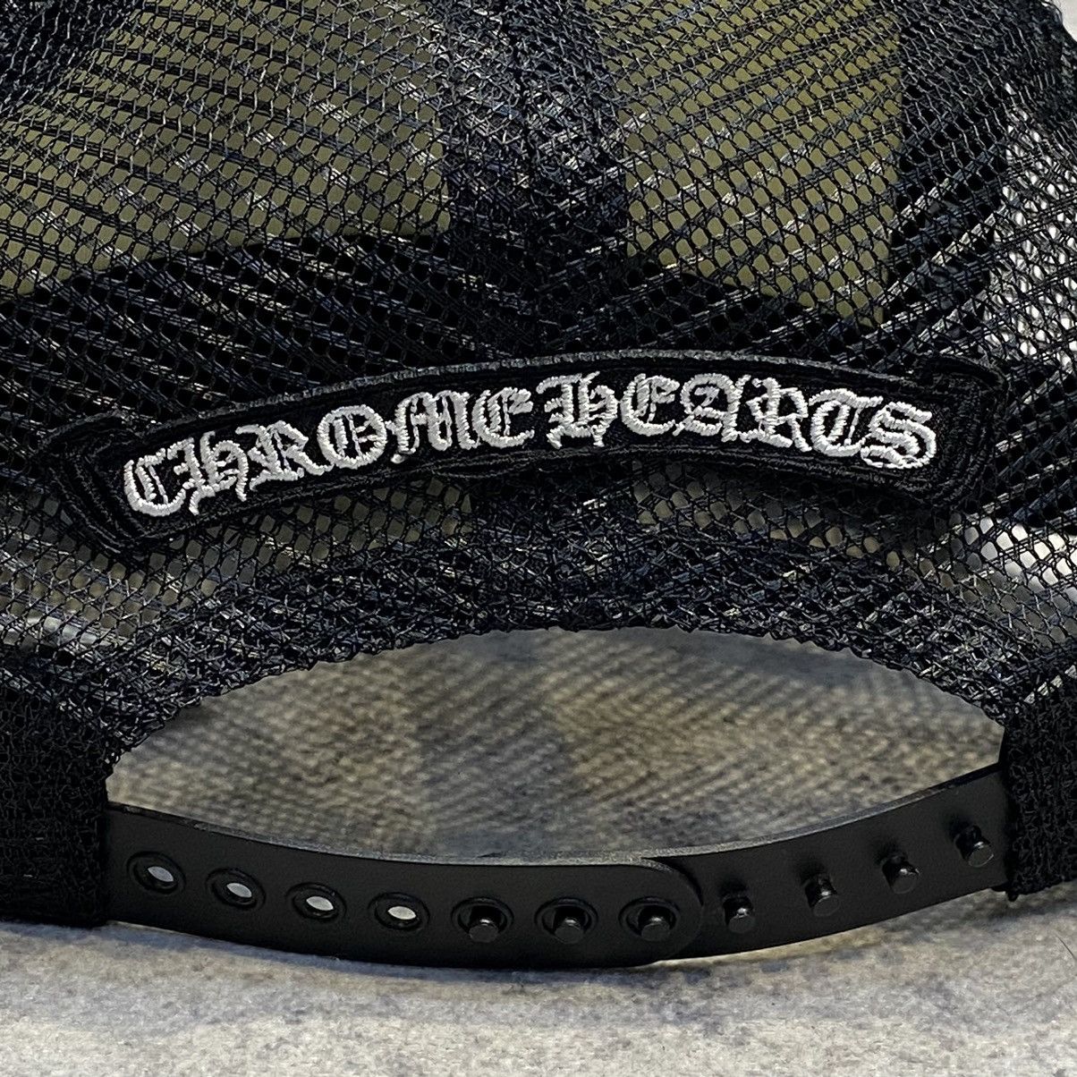 Chrome Hearts Chrome hearts cemetery trucker hat white/black/camo Size ONE SIZE - 4 Thumbnail