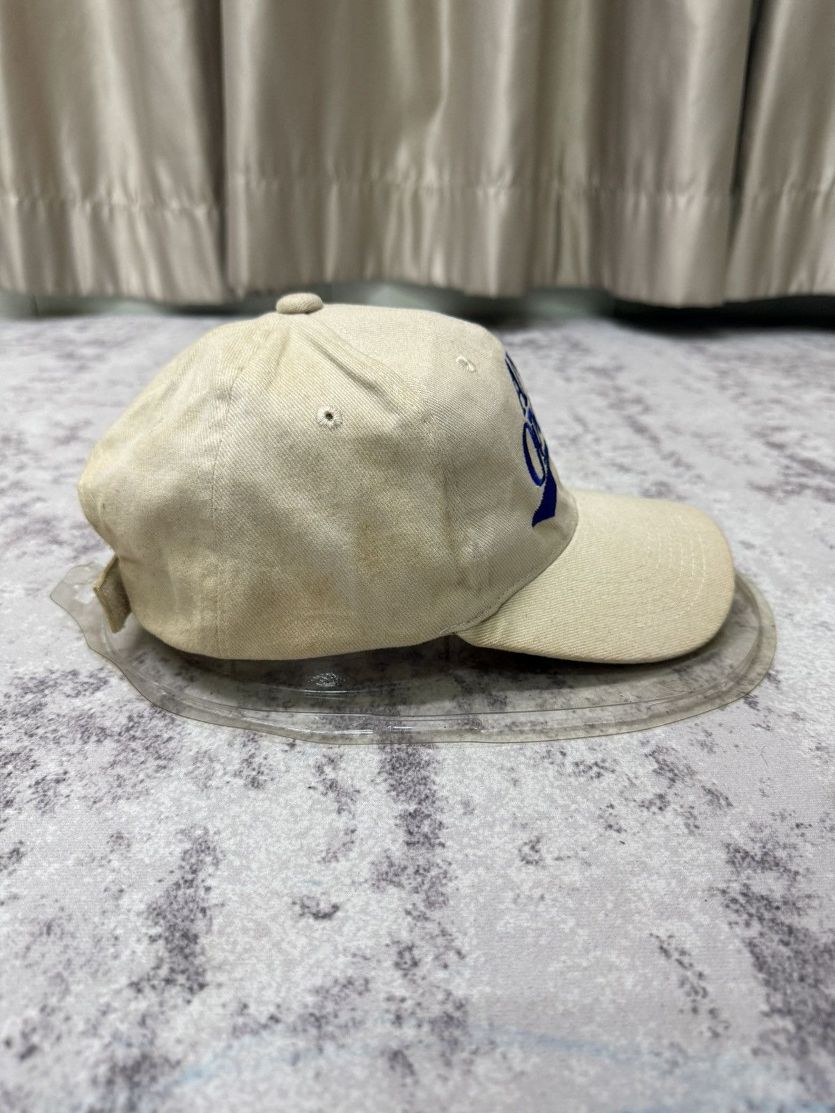 Japanese Brand Vintage Ana Open Velcro Adjustable Cap Size ONE SIZE - 3 Thumbnail