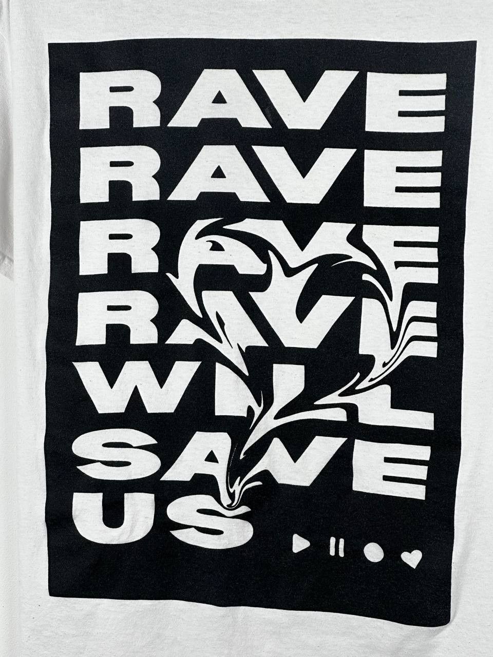 Other Streetwear Raising Ravers Rave Will Save Us Tehno T Shirt Size US XL / EU 56 / 4 - 4 Thumbnail