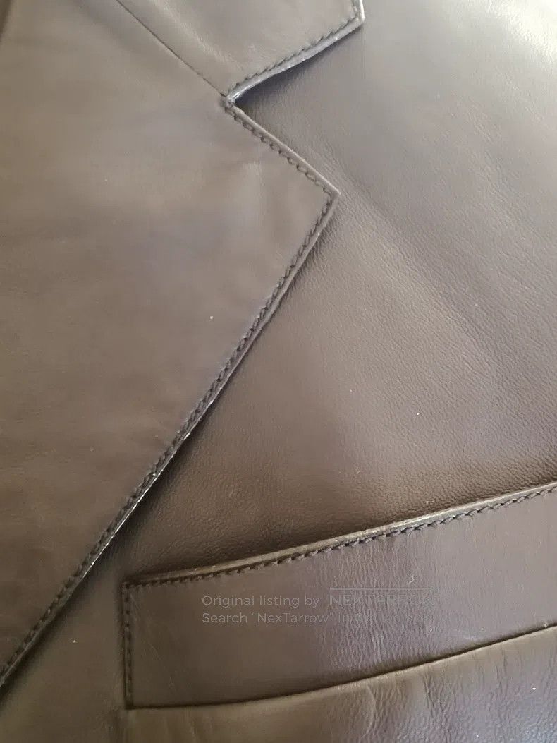 Hermes Hermes Sheepskin Deep Brown Leather Jacket Size XS / US 0-2 / IT 36-38 - 8 Thumbnail