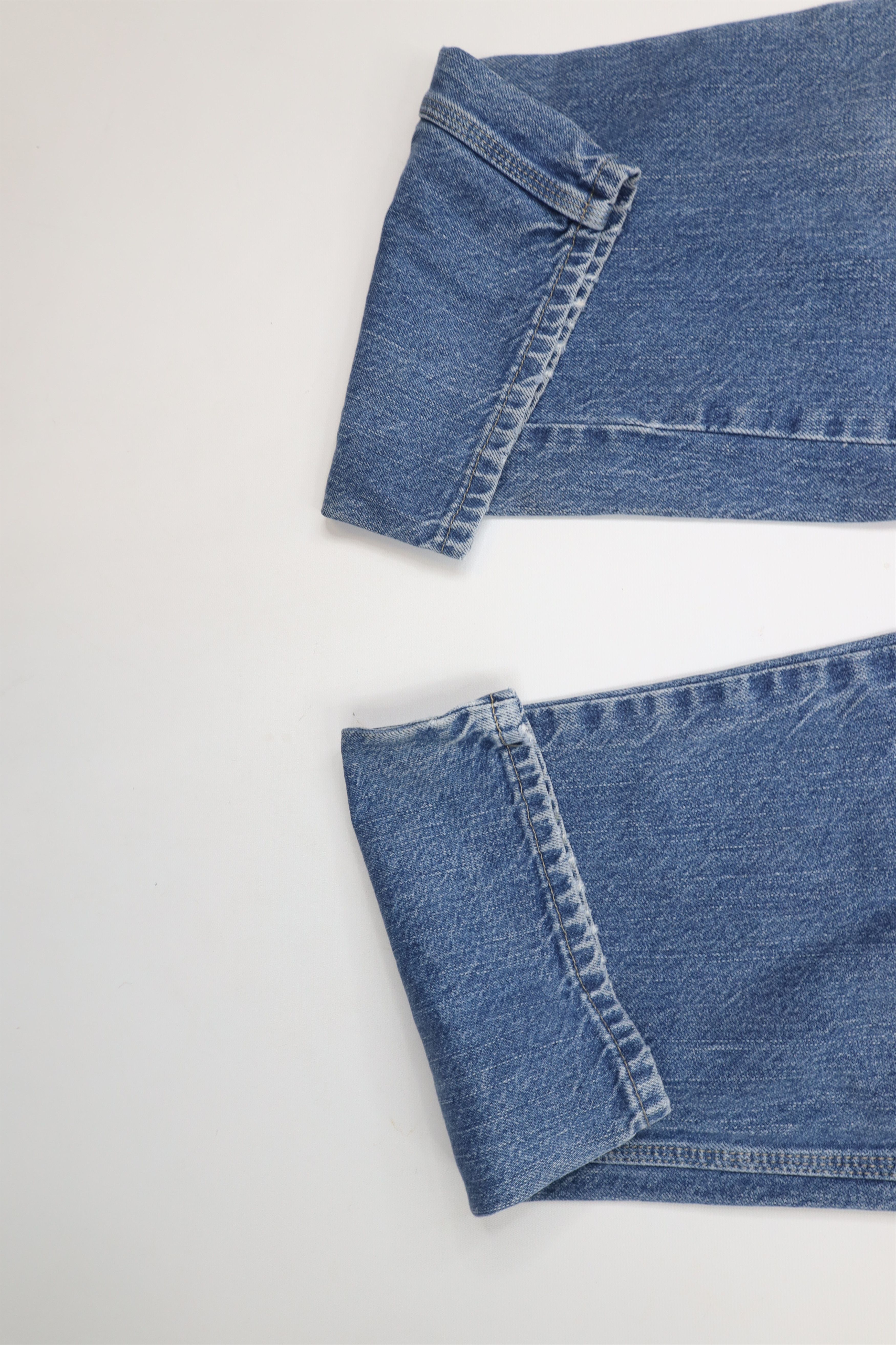 Dickies × Vintage Vintage Dickies Spell Out Wide Leg Dungaree Denim Jeans Size US 36 / EU 52 - 5 Thumbnail