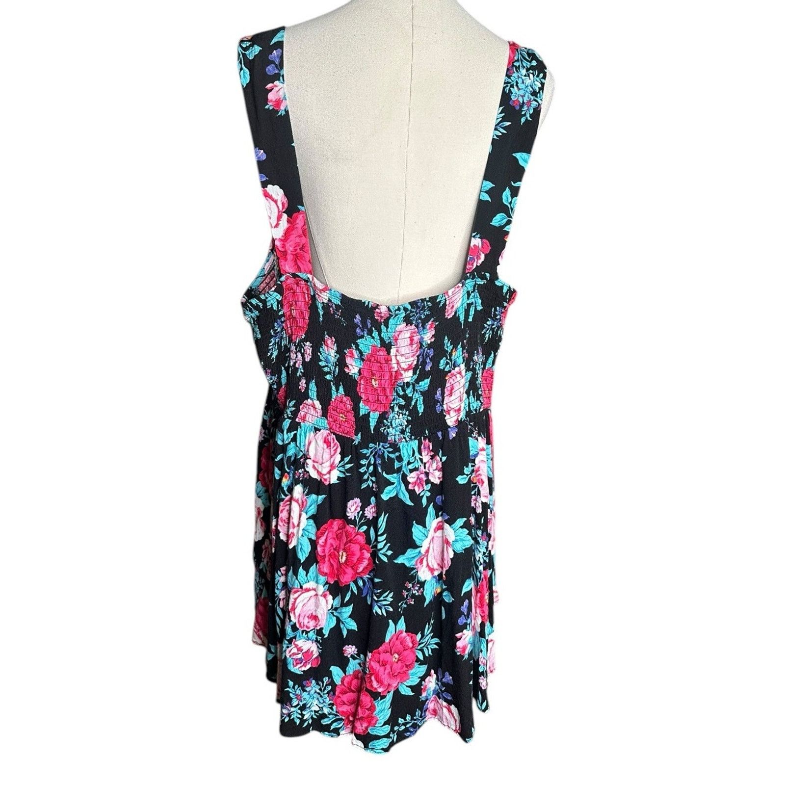 Other Plus Size TORRID Smocked Slub Tank Top 17325810 Size 3 3X Size 3XL / US 20-22 - 6 Thumbnail