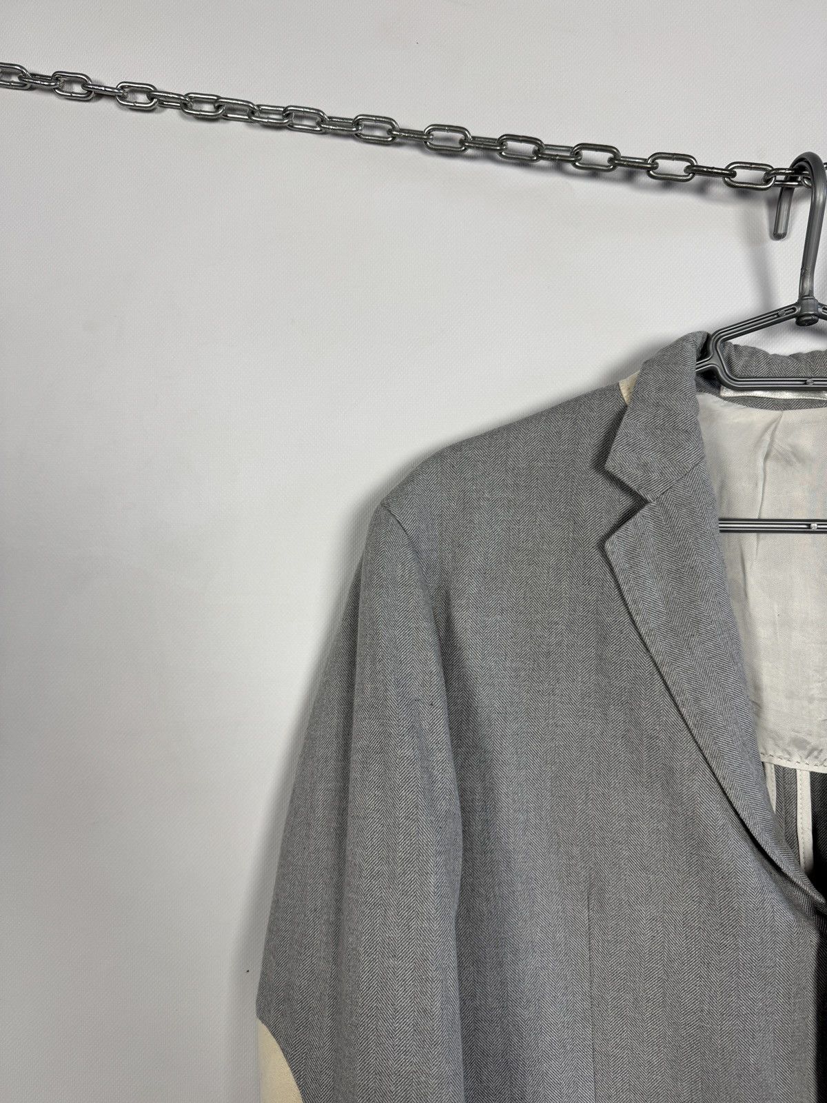 Hackett Hackett London Blazer With Elbow Patches Cotton Size 42R Size 42R - 3 Thumbnail