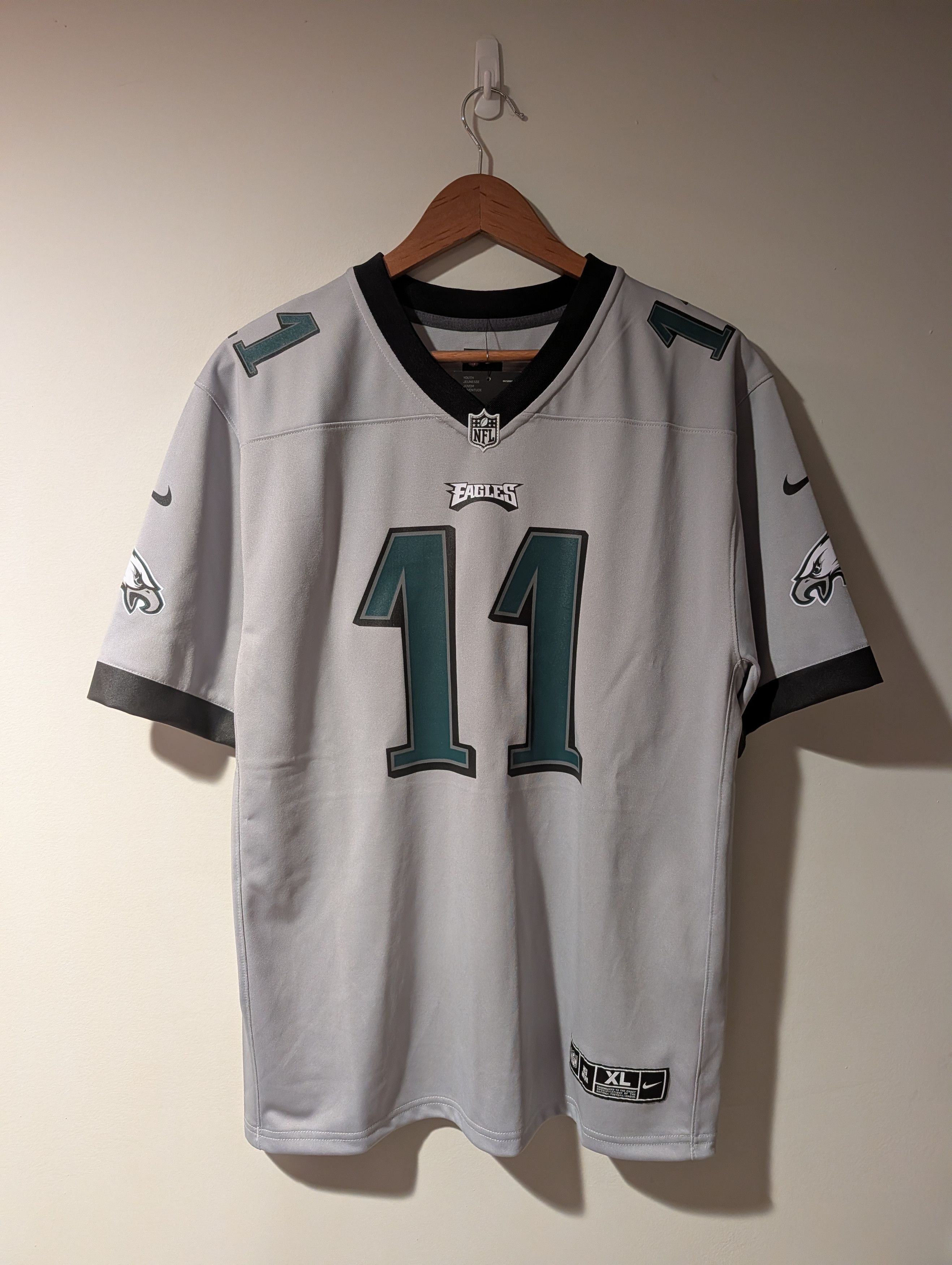 NFL Nike NFL Philadelphia Eagles Brown Football Jersey Kids XL Size US XL / EU 56 / 4 - 1 Thumbnail