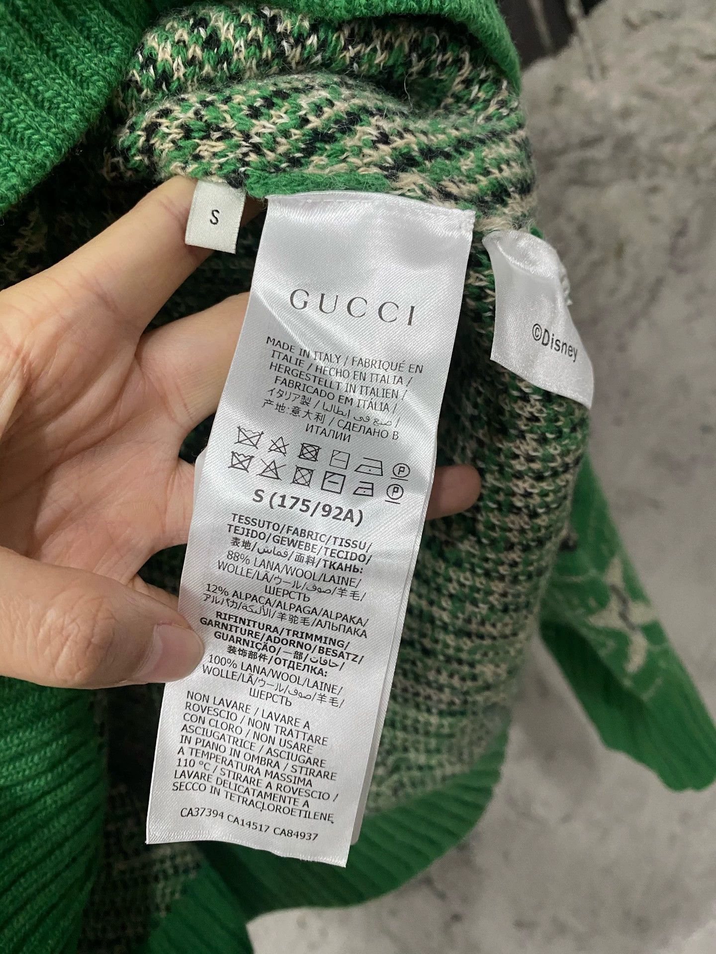 Gucci Gucci Mickey Sweater S New Size US S / EU 44-46 / 1 - 6 Thumbnail