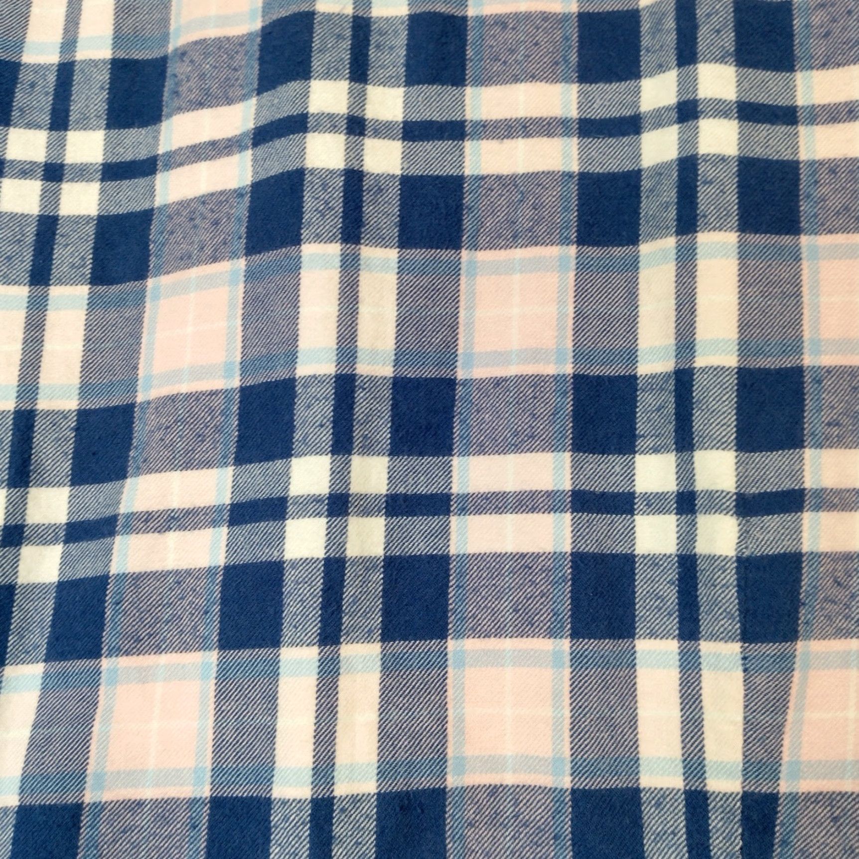 Vintage VINTAGE L.L. Bean Flannel Shirt Womens XXS Petite Pink Blue Plaid Workwear Casual Long Sleeve Size XXS / US 00 / IT 34 - 7 Thumbnail