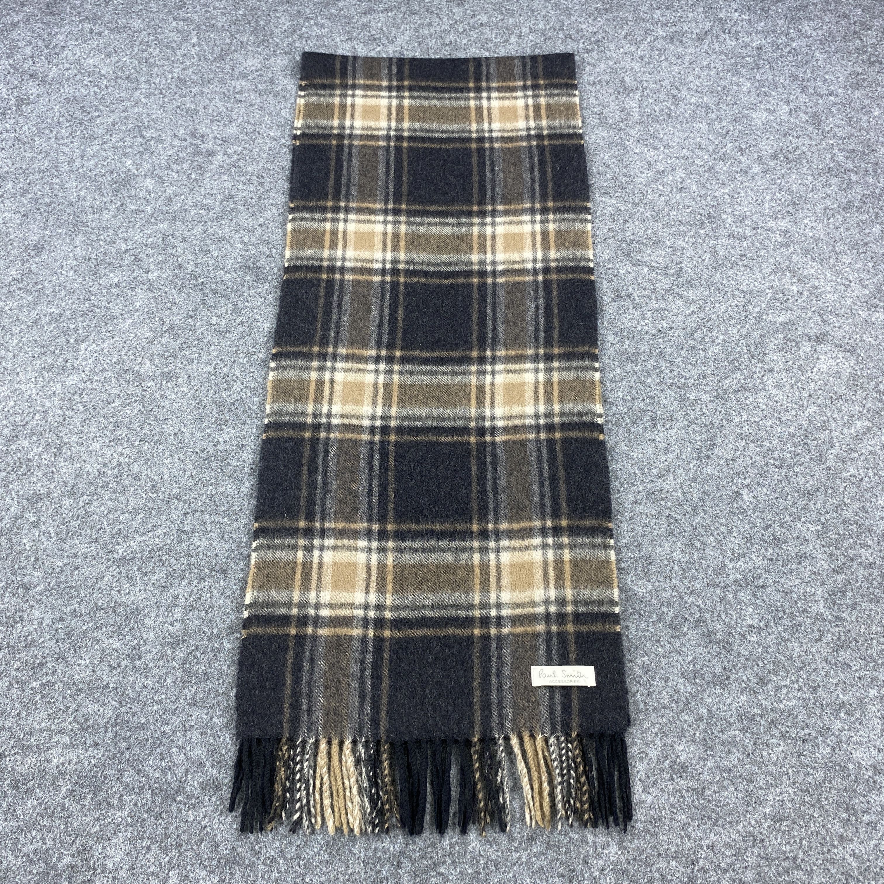 Paul Smith GF10685 Paul Smith Scarf Neck Wear Muffler Nova Check Size ONE SIZE - 3 Thumbnail