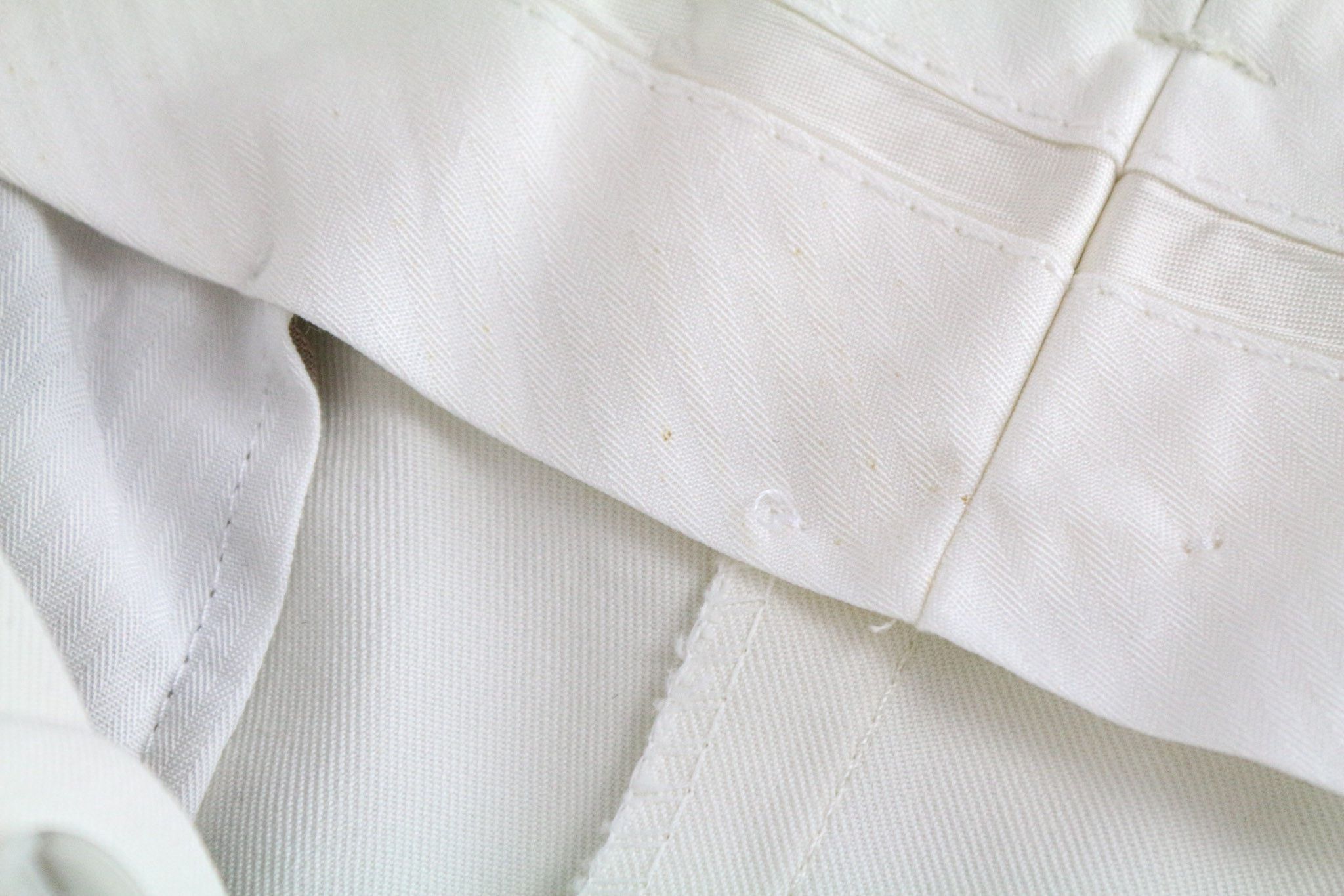 Suitsupply HAVANA UK40R Off-White Slim Cotton 2 Piece Suit 73522 Size 40R - 16 Thumbnail