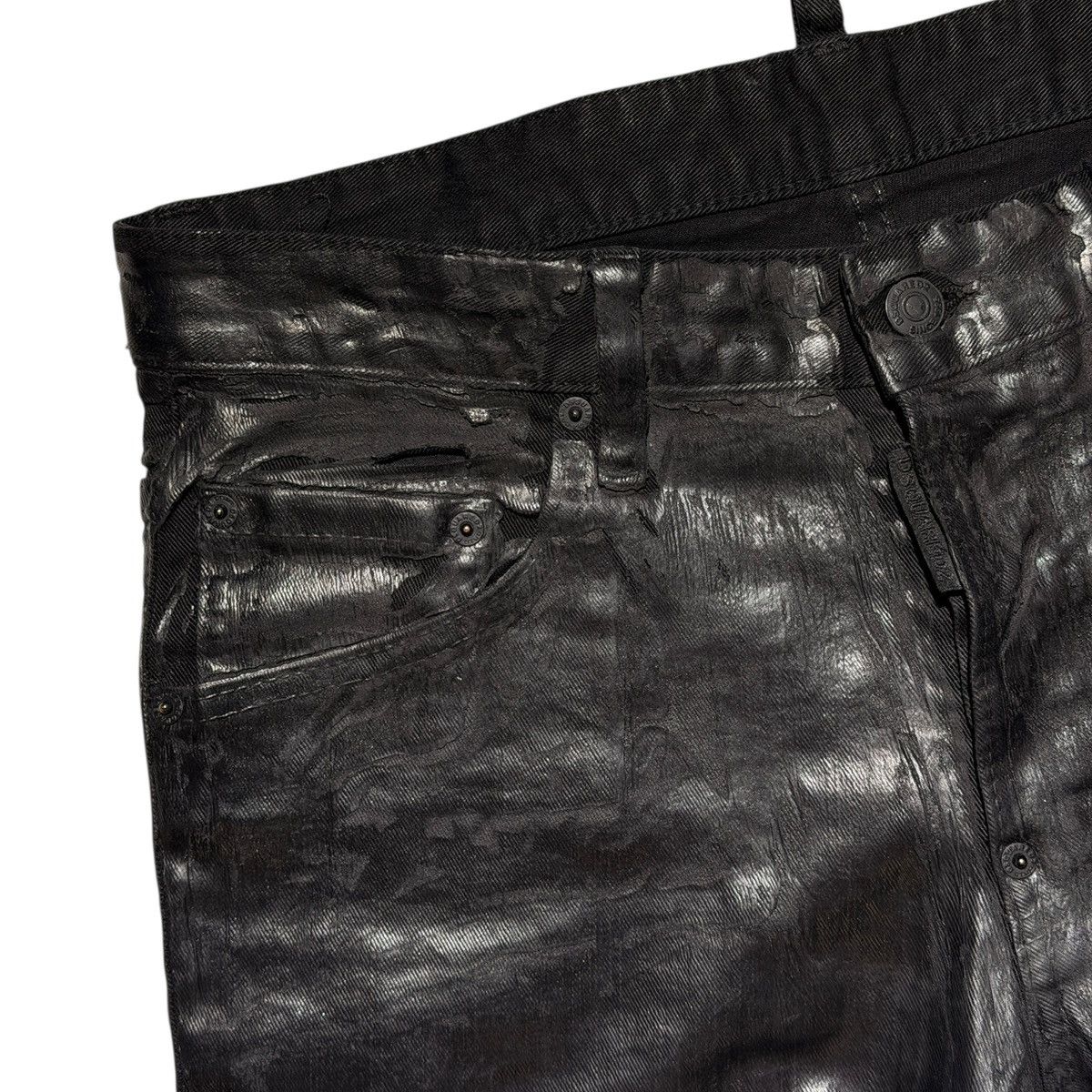 Dsquared2 Waxed skater jean Size US 31 - 2 Thumbnail
