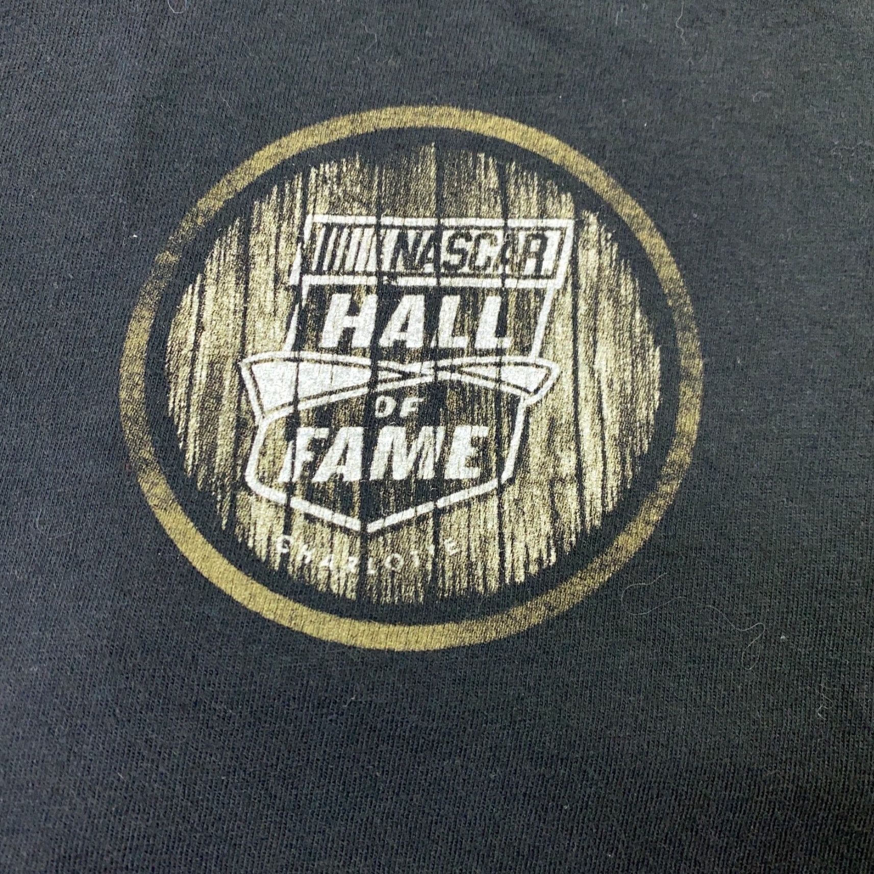 NASCAR VINTAGE Nascar Mens Shirt L Black Charlotte Hall of Fame Racing Moonshine Speed Shirt Mens Black Nascar Hall of Fame Moonshine Speed 90s? Size US L / EU 52-54 / 3 - 2 Thumbnail