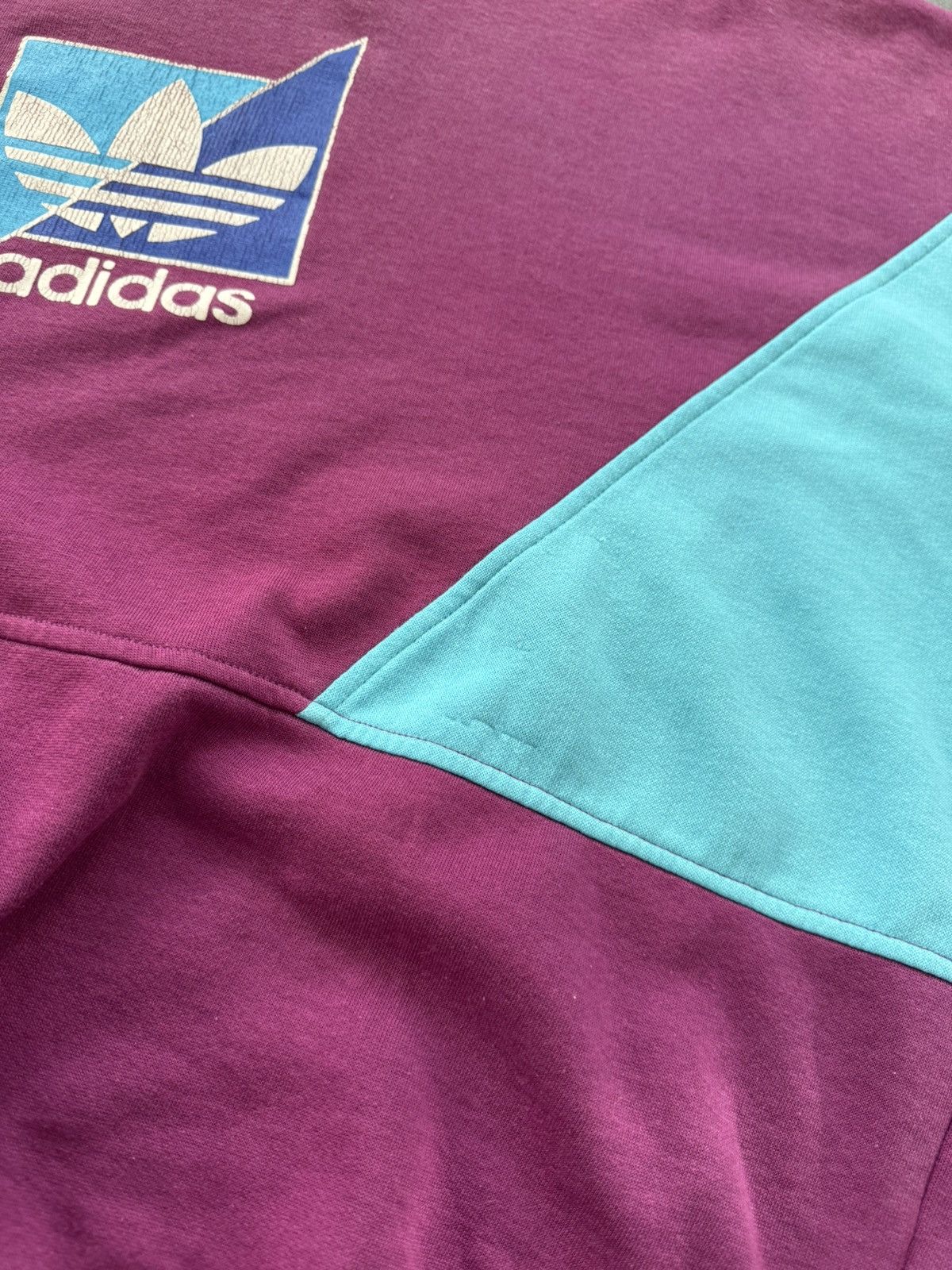 Adidas rare vintage adidas 90s big logo sweatshirt Size US XL / EU 56 / 4 - 8 Thumbnail