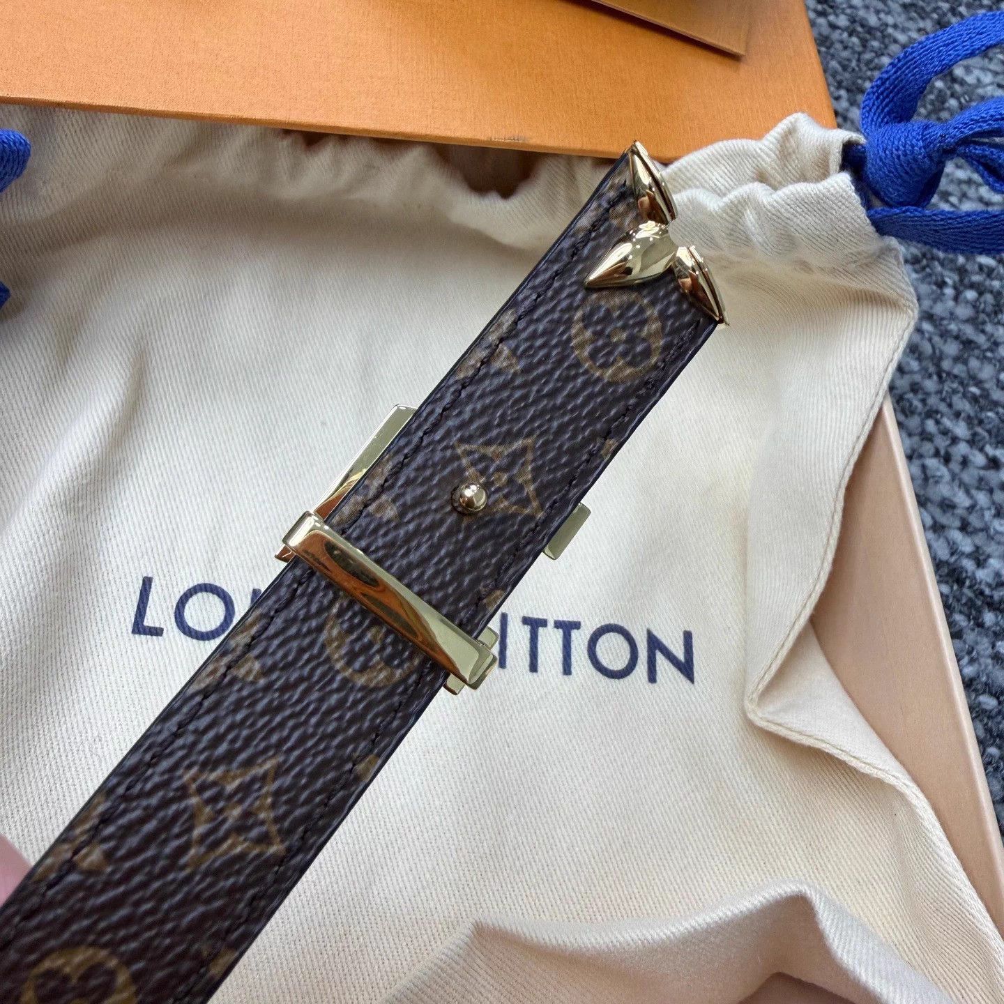 Louis Vuitton LV Initiales Monogram Double-Sided Belt 75 Size ONE SIZE - 6 Thumbnail