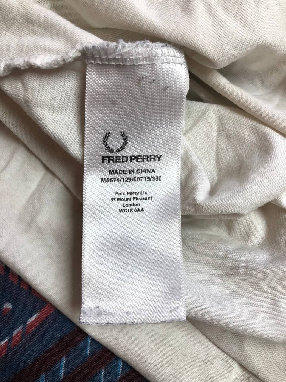 Fred Perry × Vintage Fred Perry Mens Vintage 90s Short Sleeve T-Shirt Crew Size US S / EU 44-46 / 1 - 3 Thumbnail
