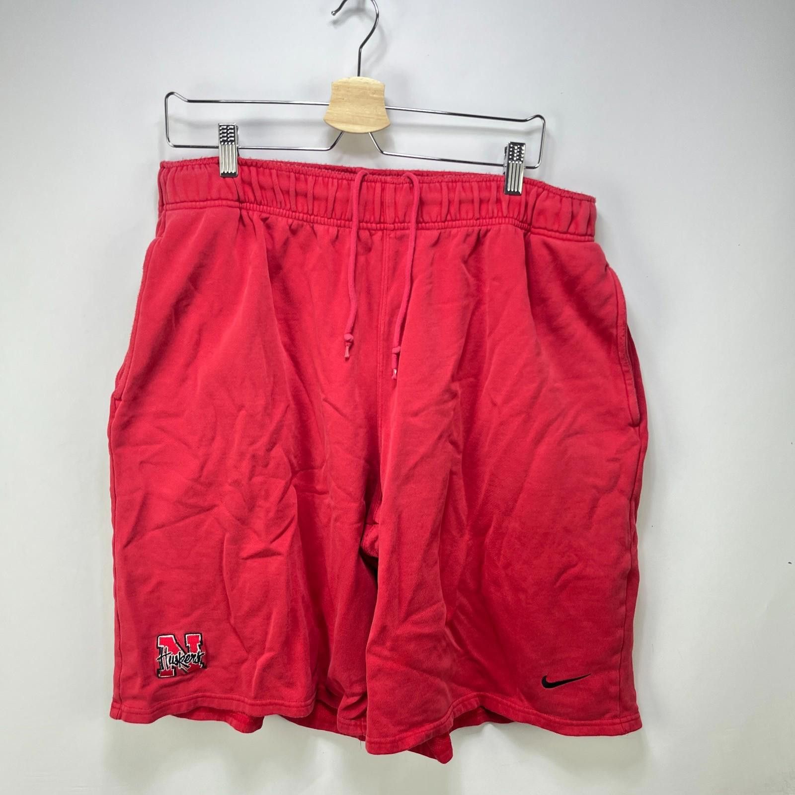 Other Vintage Nebraska Huskers Nike Sweatshorts XL Size ONE SIZE - 1 Thumbnail