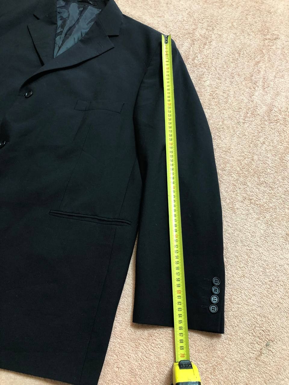 Balmain Paris Blazer Men's Suit Jacket Black