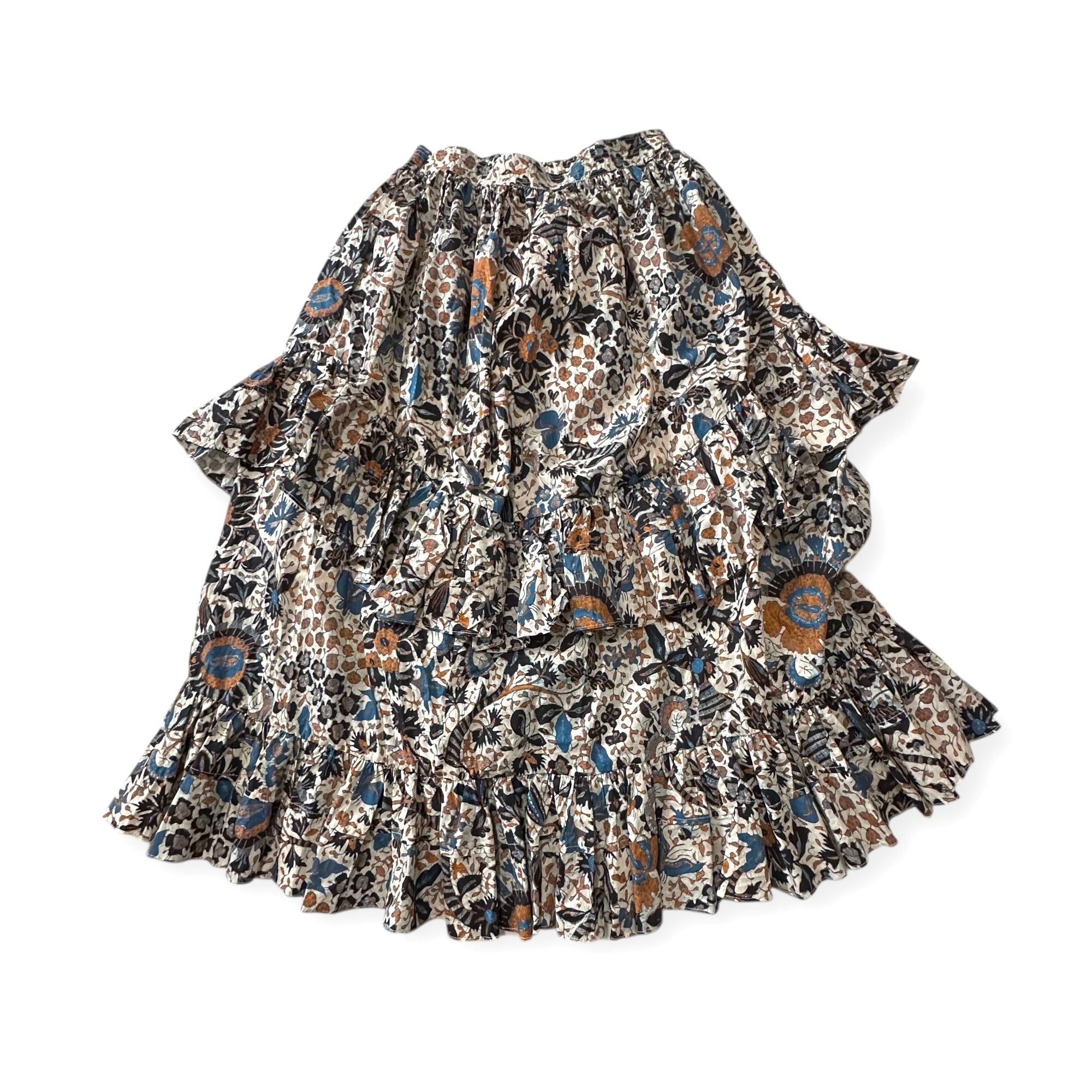 Ulla Johnson Ulla Johnson Allegra Skirt in Clematis Size 6 NWT Size 28" / US 6 / IT 42 - 6 Thumbnail
