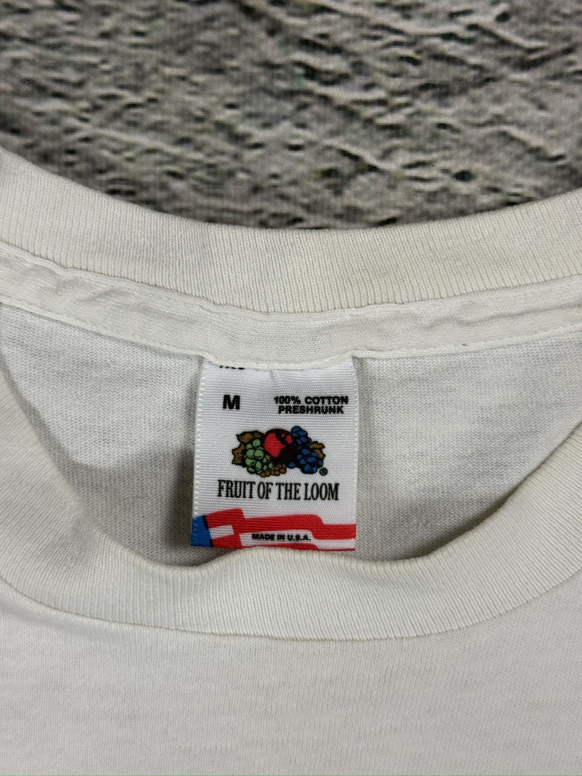 Fruit Of The Loom Fruit of the loom vintage T-shirt Made in USA African Borton Size US M / EU 48-50 / 2 - 3 Thumbnail