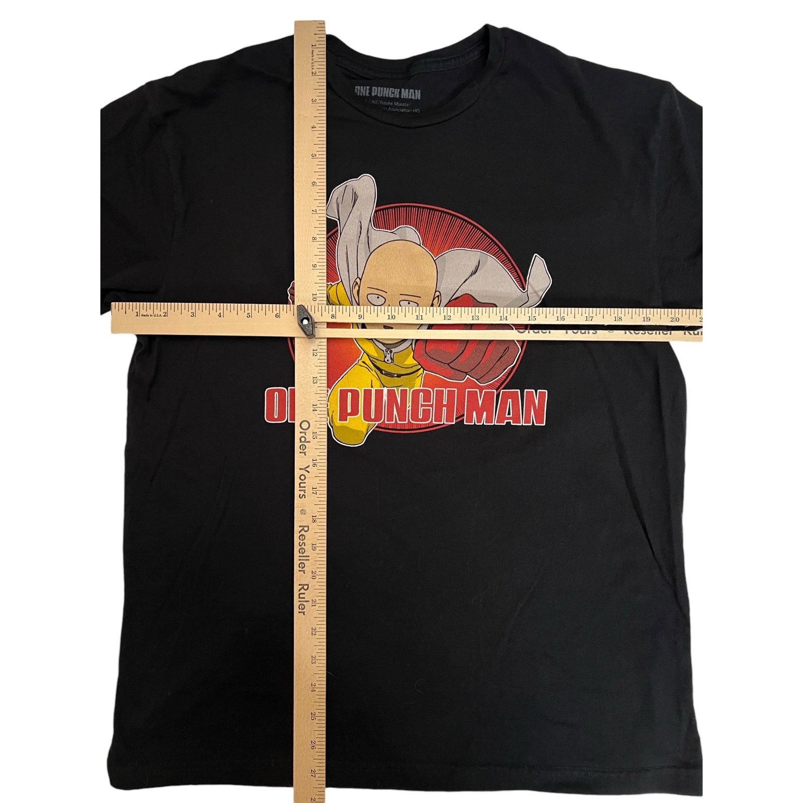 Other One Punch Man T-Shirt Saitama Flying Punch Circle Over Logo Size US L / EU 52-54 / 3 - 6 Thumbnail