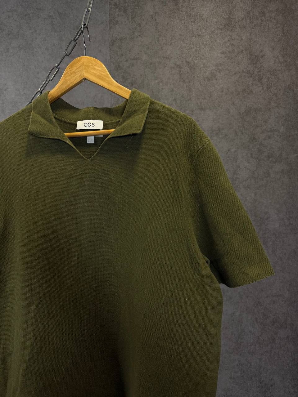 Cos COS designer relaxed heavy polo tee Size US XL / EU 56 / 4 - 2 Thumbnail