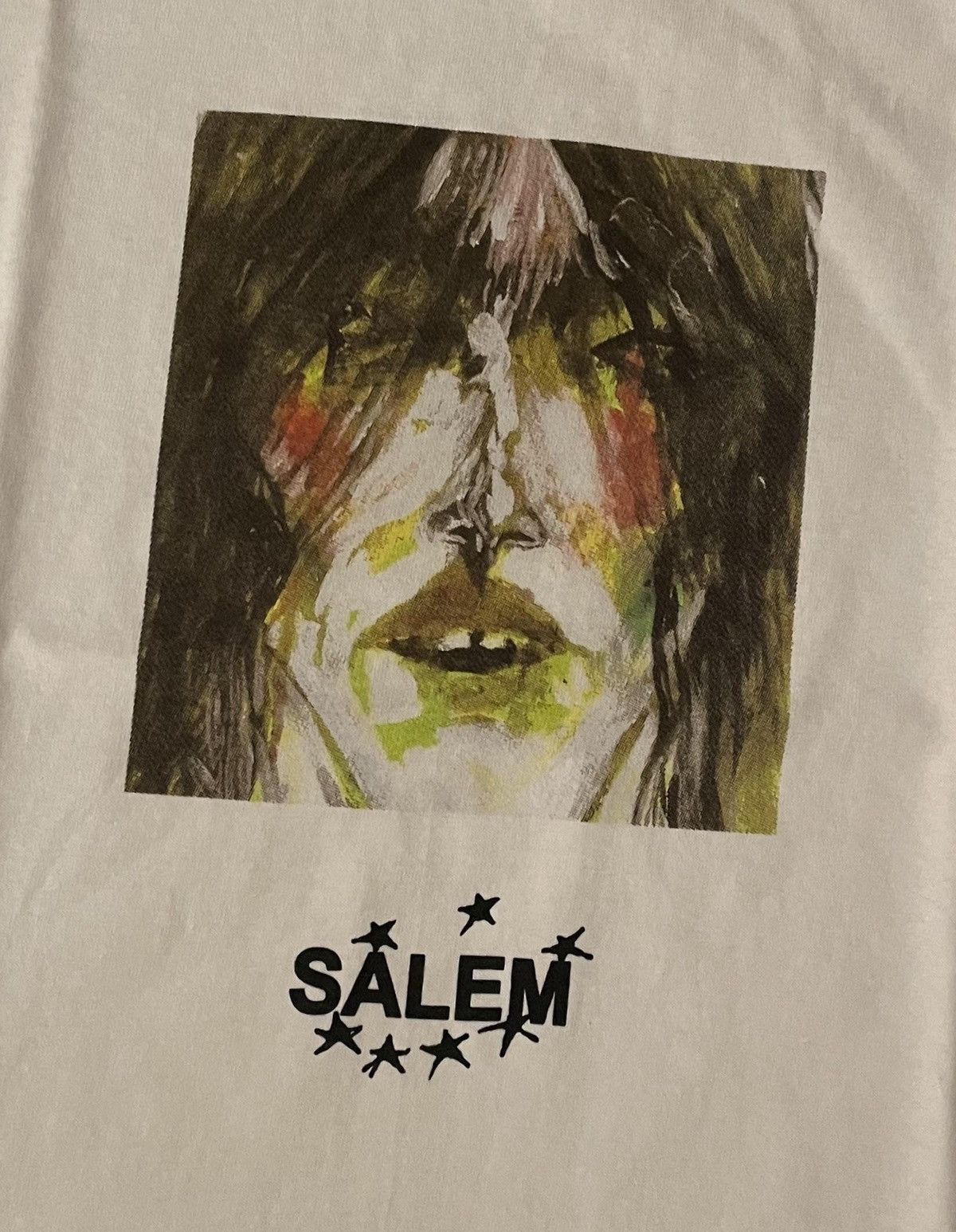 image of Drain Gang x Haunted Mound Salem / S4Lem - John Killer T Shirt XL New Haunted Mound Ftp in White