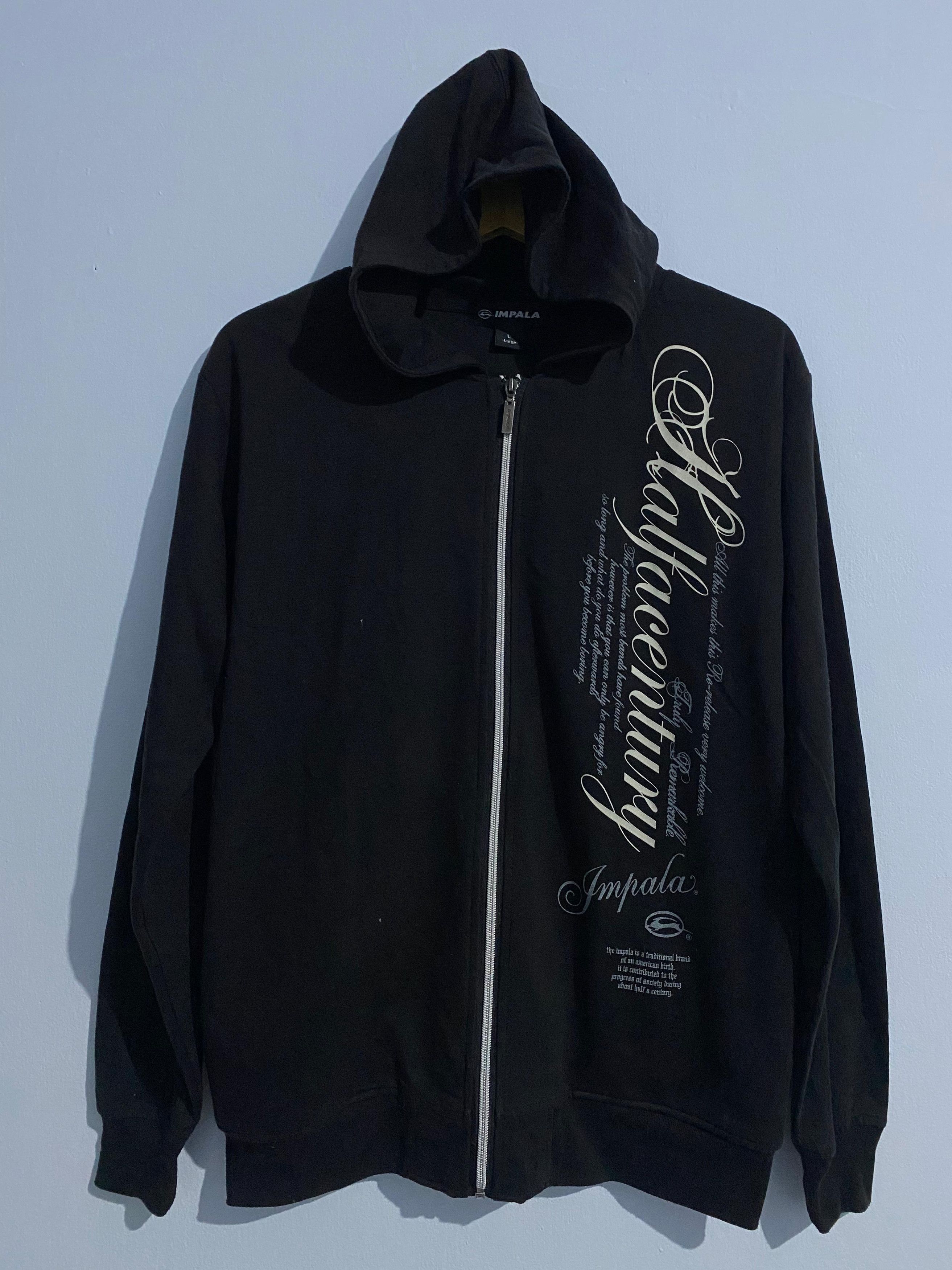 Japanese Brand Japanese Impala goth zipp hoodie Size US L / EU 52-54 / 3 - 1 Thumbnail