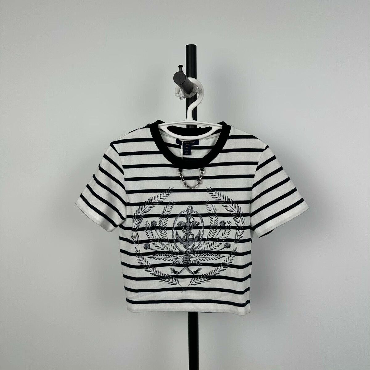 Louis Vuitton Louis Vuitton Striped Colorblock Tee XS Size XS / US 0-2 / IT 36-38 - 1 Thumbnail