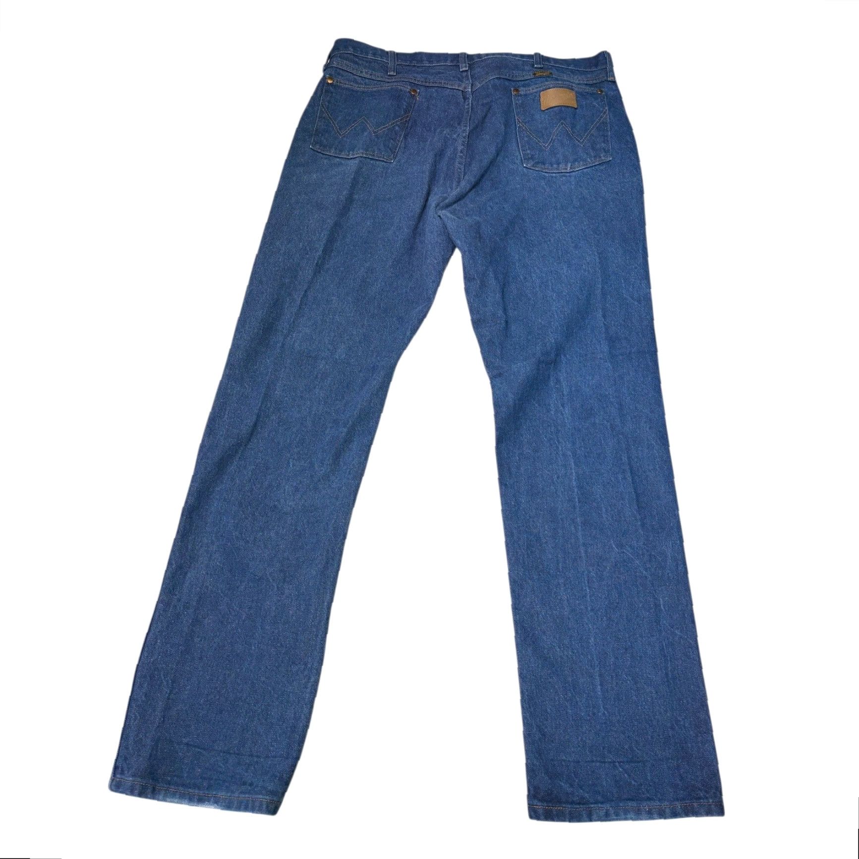 Wrangler VINTAGE Wrangler Jeans Mens Bootcut 42x34 Dark Wash USA Made Denim 5-Pocket 13MWZ Cowboy Cut Mens Jeans Shutdown? Size US 42 / EU 58 - 6 Thumbnail
