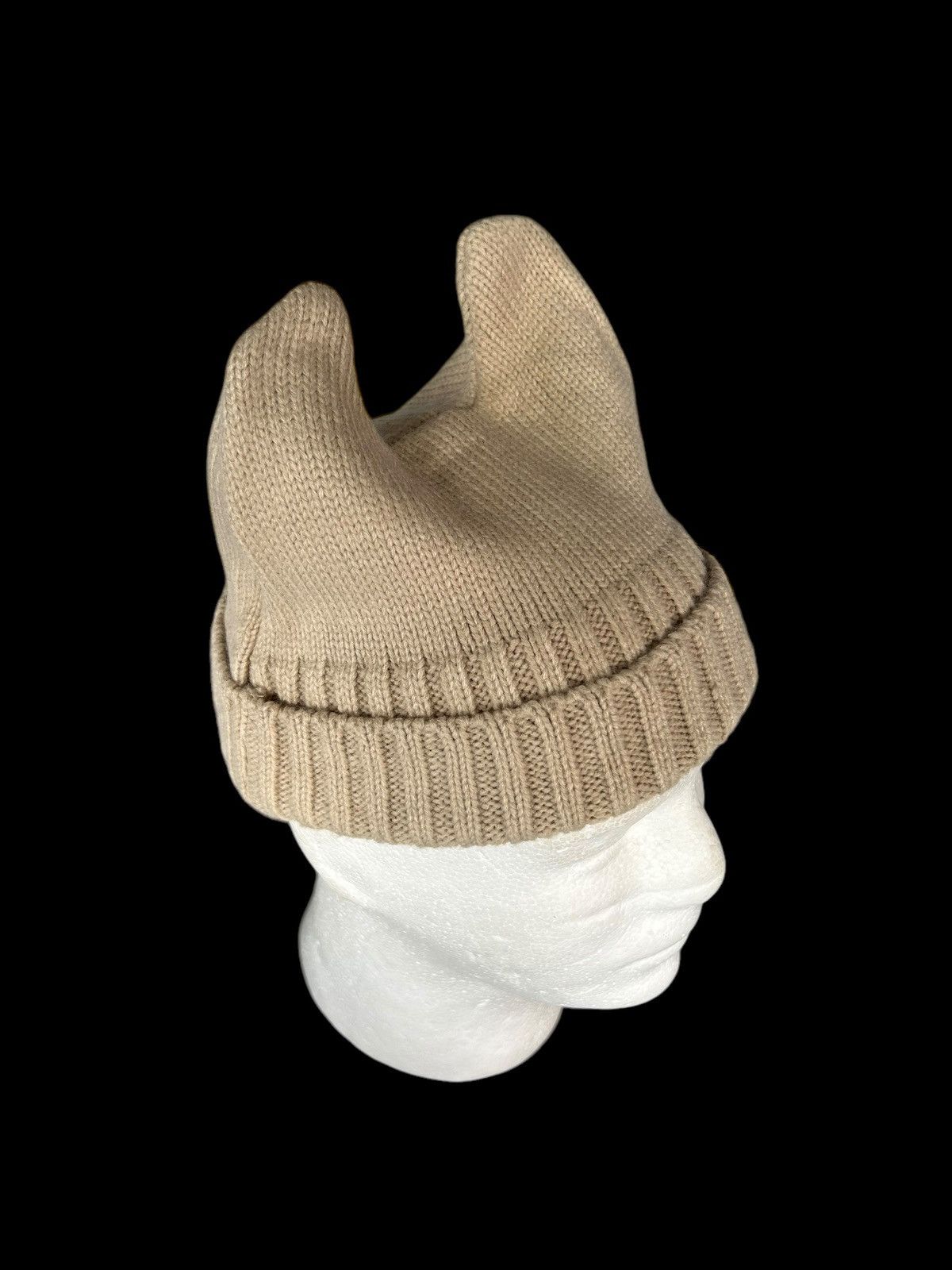 Japanese Brand × Kapital × Vintage Devil Horn Japanese Style knitt Beanie Hats Rare☠️☠️🎌 Size ONE SIZE - 3 Thumbnail