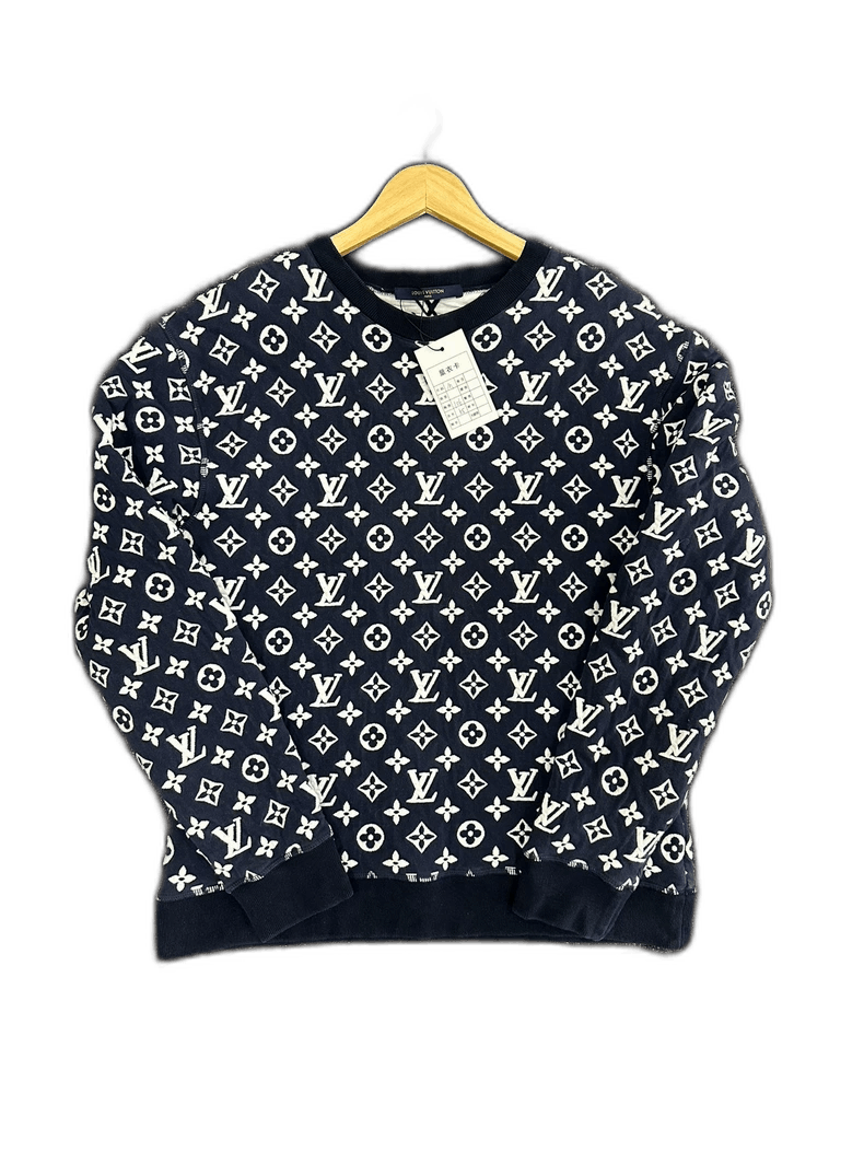 Louis Vuitton Louis Vuitton Monogram Space Cotton Sweatshirt Size US M / EU 48-50 / 2 - 1 Thumbnail