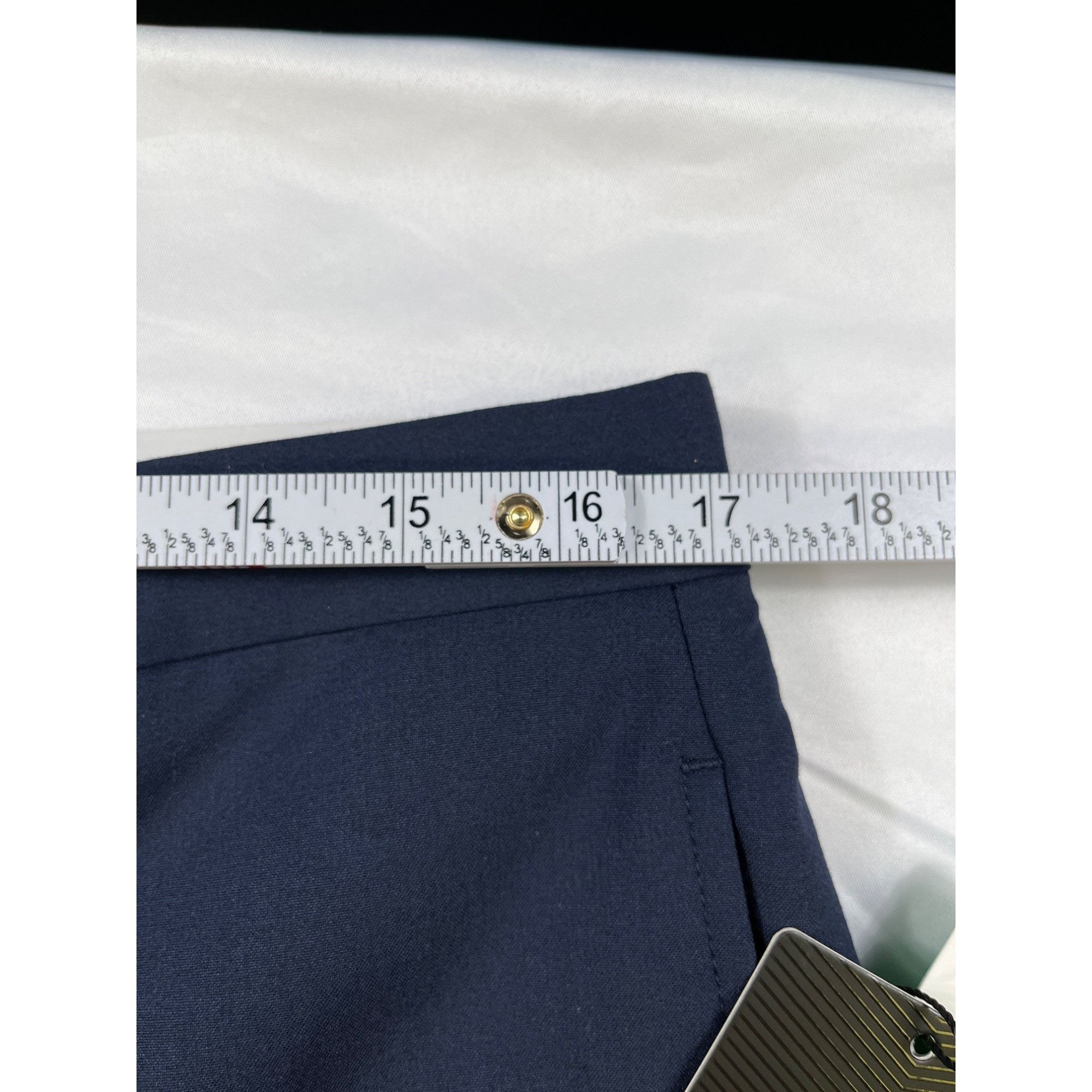 Lauren Ralph Lauren Lauren Ralph Lauren Mens Navy Ultraflex Classic Fit Dress P Size US 34 / EU 50 - 4 Thumbnail