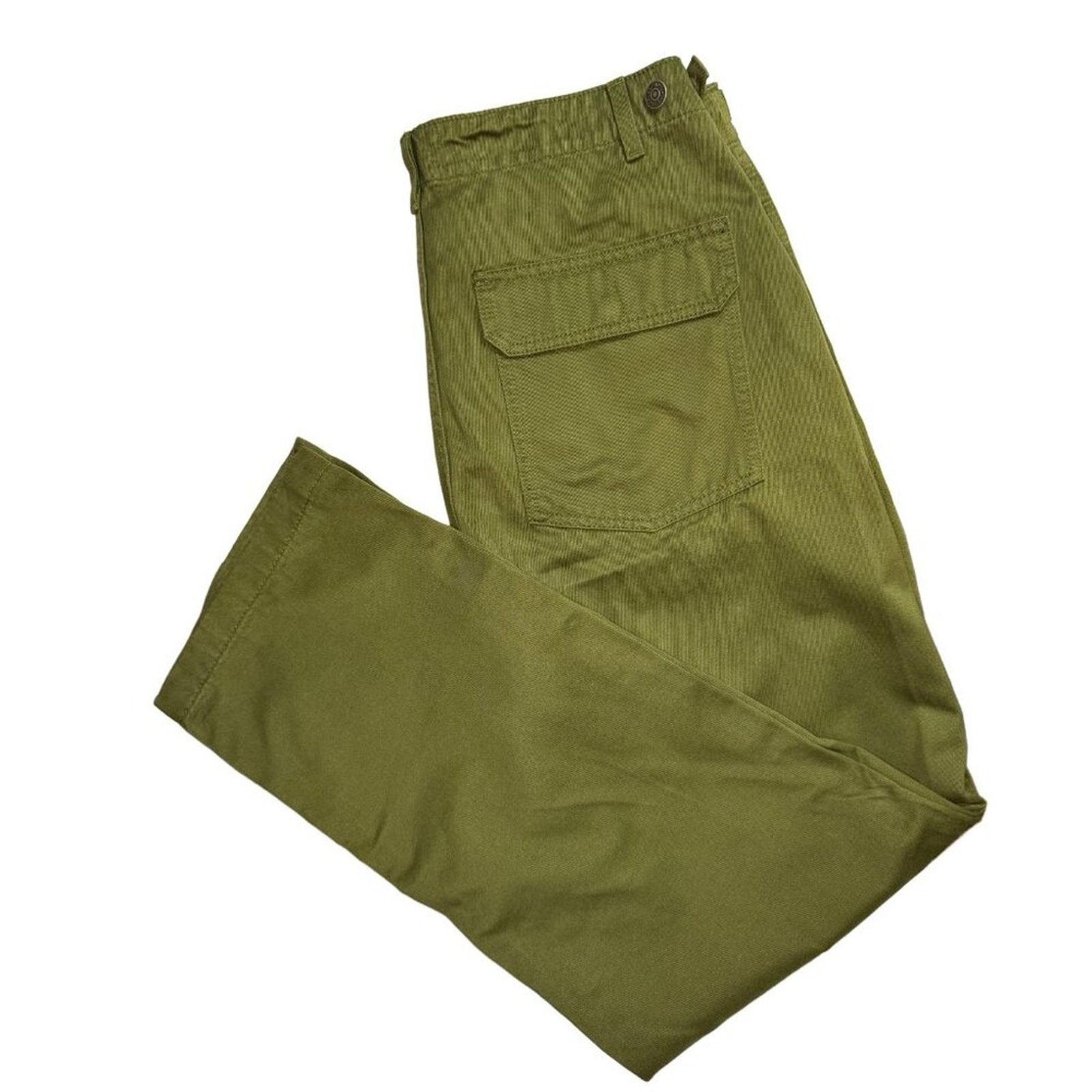 The Kooples The Kooples Olive Green Patch Pocket Pants – Size 38 Size US 38 / EU 54 - 1 Thumbnail