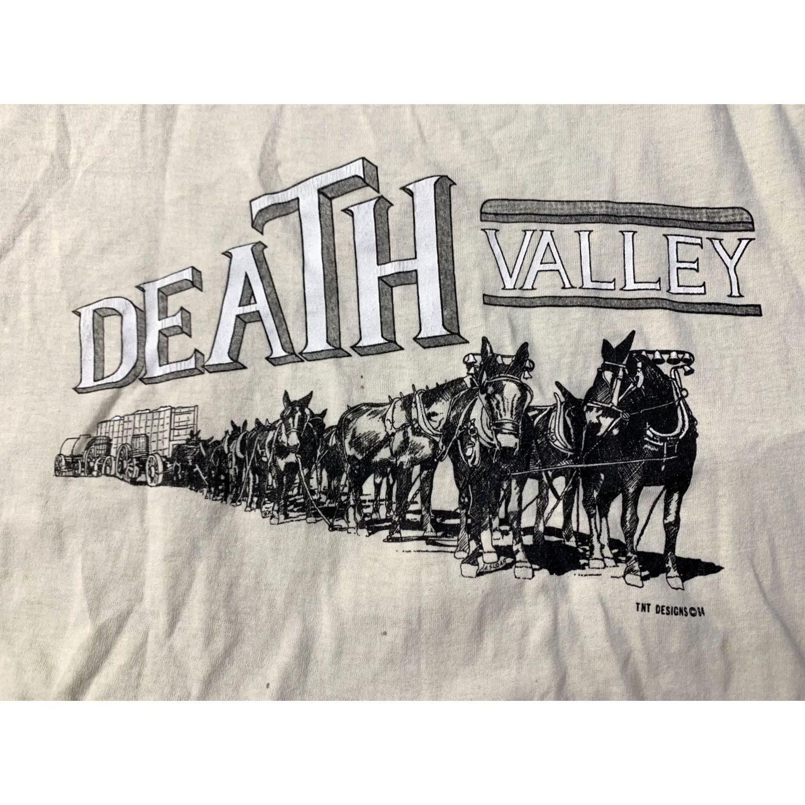 Vintage VINTAGE DEATH VALLEY 1984 BAND SHIRT JERSEY T FINE ORIGINAL SIZE L MEN Size US L / EU 52-54 / 3 - 3 Thumbnail
