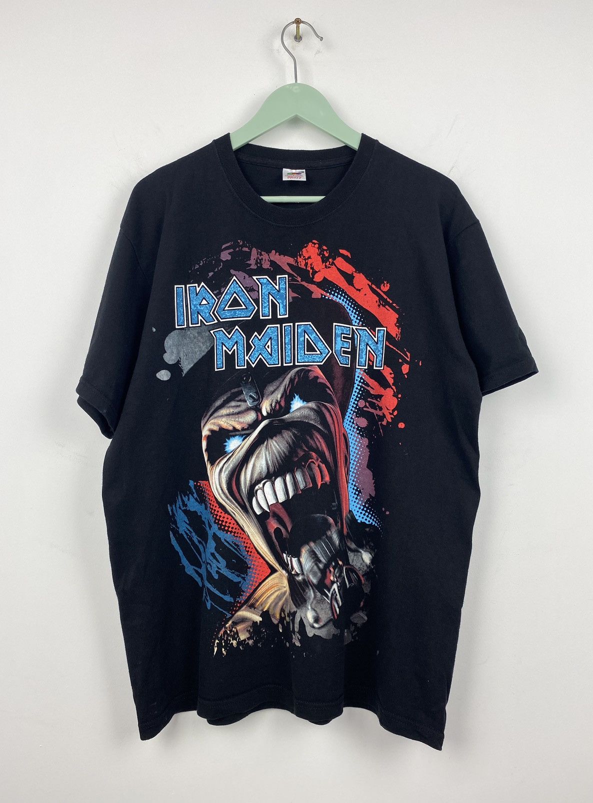 Band Tees Y2K Iron Maiden T Shirt Tee Metallica Slayer Pantera Size US L / EU 52-54 / 3 - 1 Thumbnail