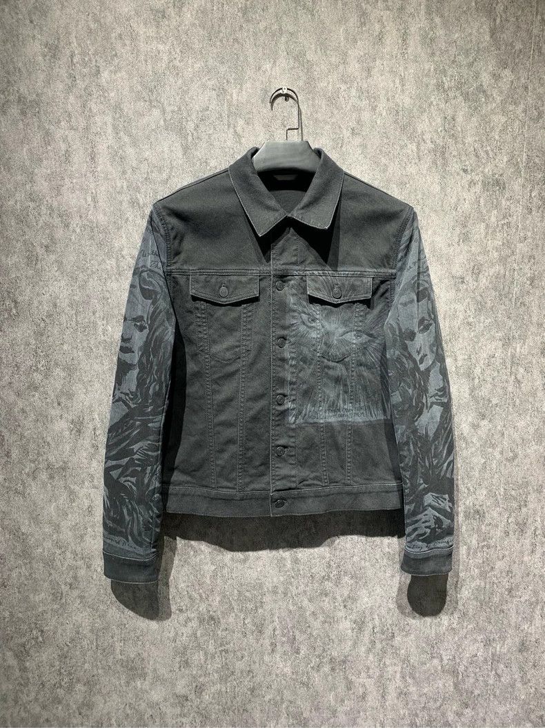 Dior Dior Dark pattern graffiti denim jacket 2501-Nextarrow Size US M / EU 48-50 / 2 - 1 Thumbnail