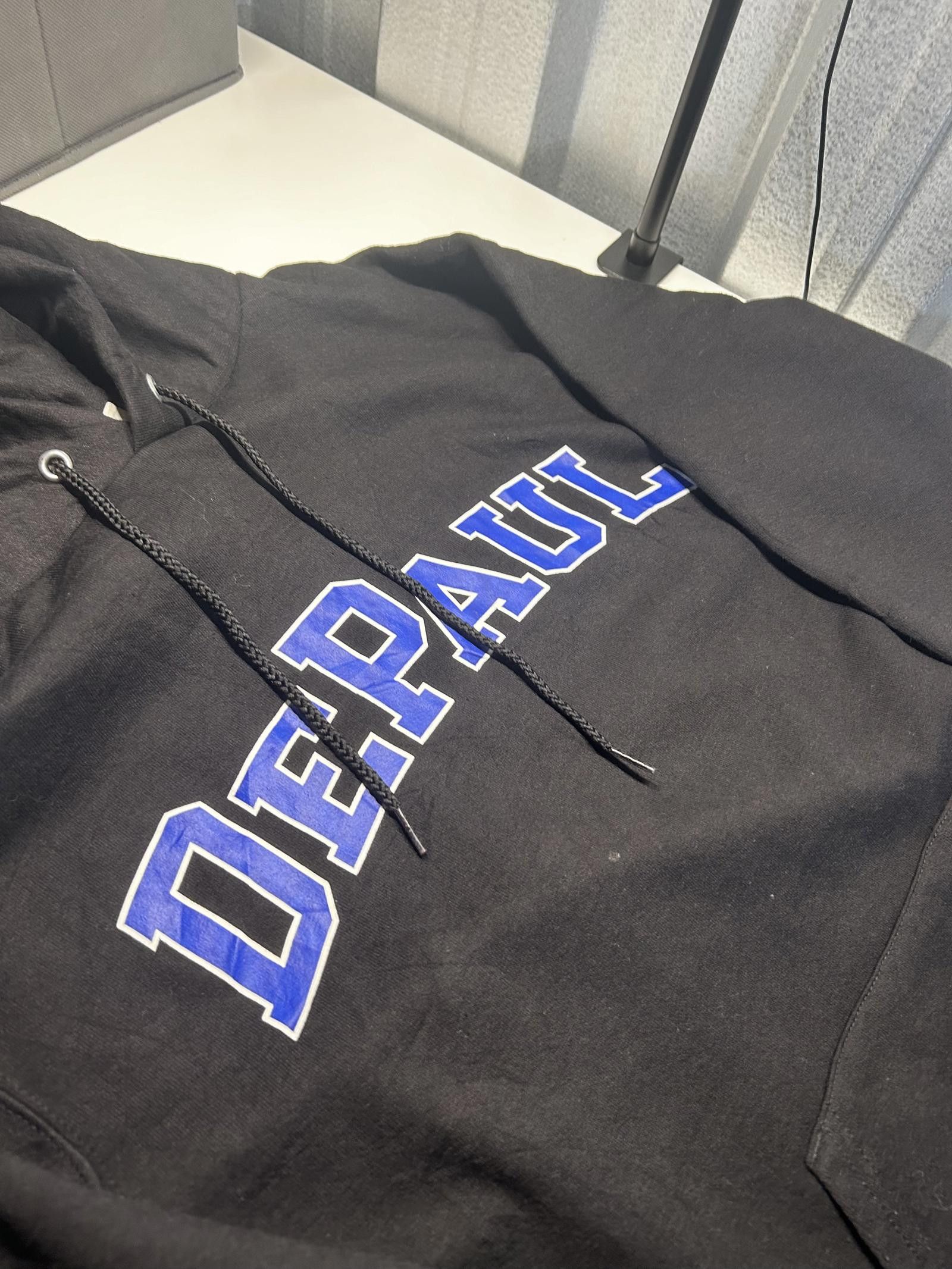 Champion DePaul University Hoodie - Black Size US S / EU 44-46 / 1 - 5 Thumbnail