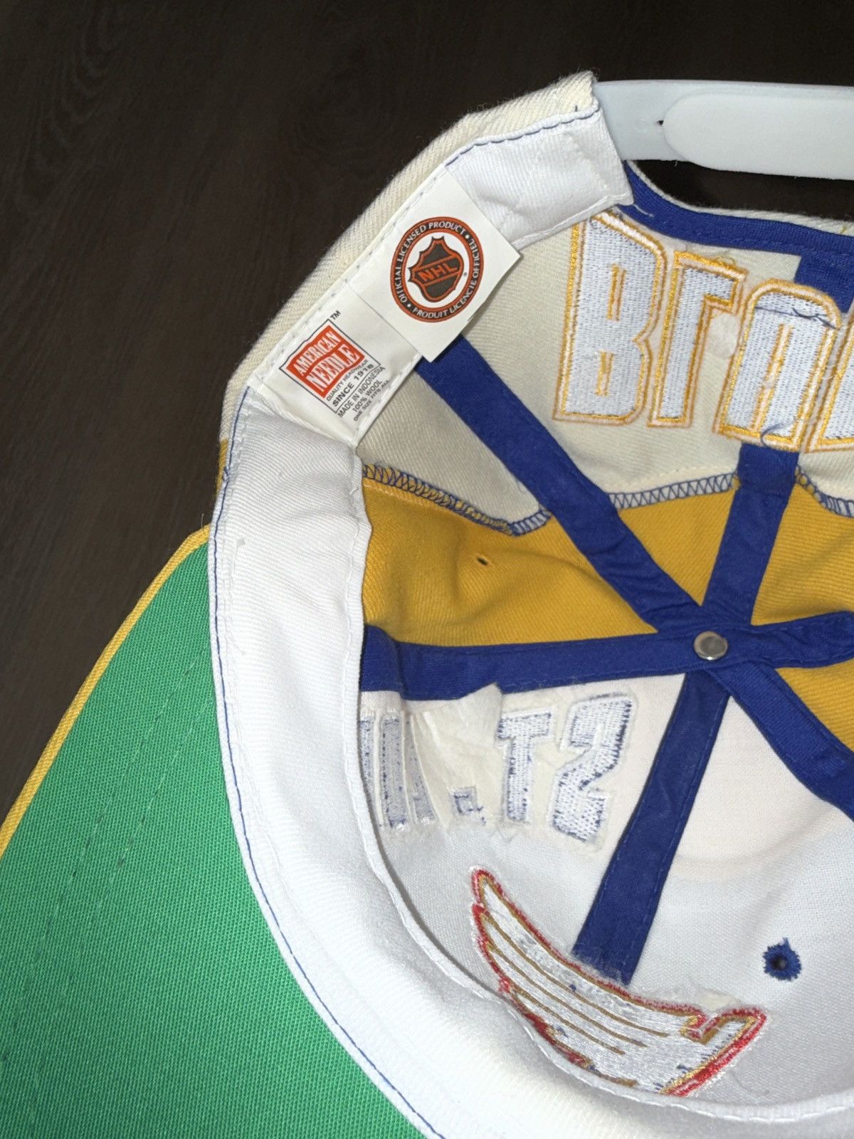 American Needle Vintage St. Louis Blues American Needle Swirl SnapBack Hat Size ONE SIZE - 6 Thumbnail