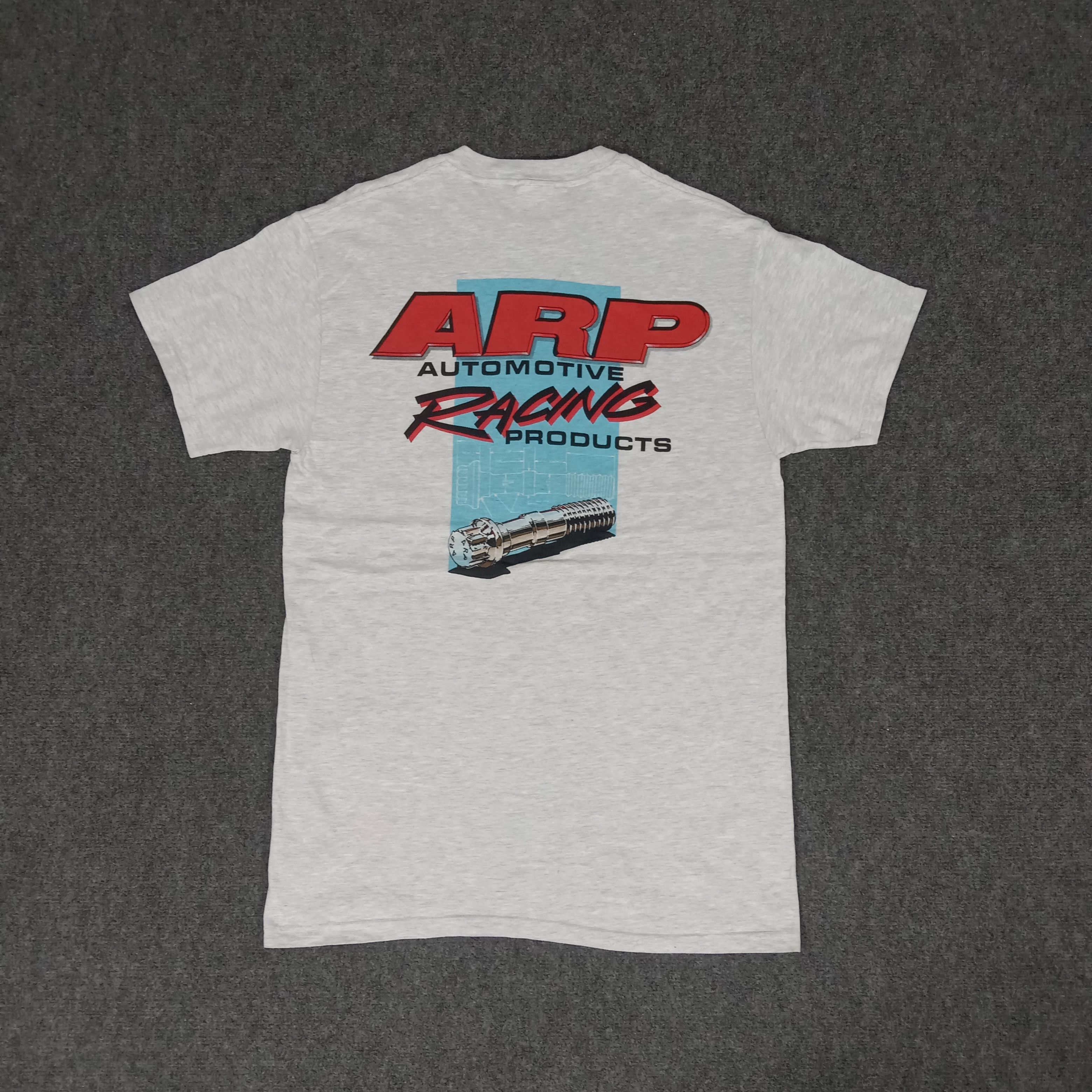 Japanese Brand × Vintage ARP Automotive Racing Product Japanese Promo Tshirt Size US M / EU 48-50 / 2 - 1 Thumbnail