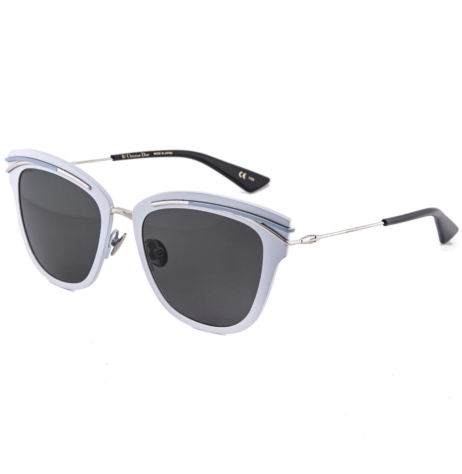 Christian Dior Monsieur CHRISTIAN DIOR SODIOR Silver Blue Metal Sunglasses So Dior Size ONE SIZE - 3 Thumbnail